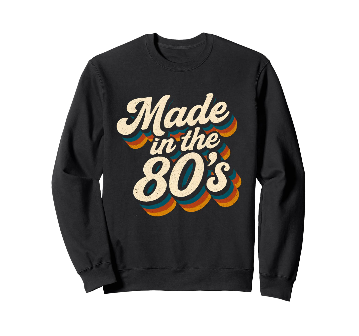 Timeless 80S Groovy Typography Sweatshirt - Aesthetic Graphic for Adults - T-Shirt, Sweatshirt, Hoodie