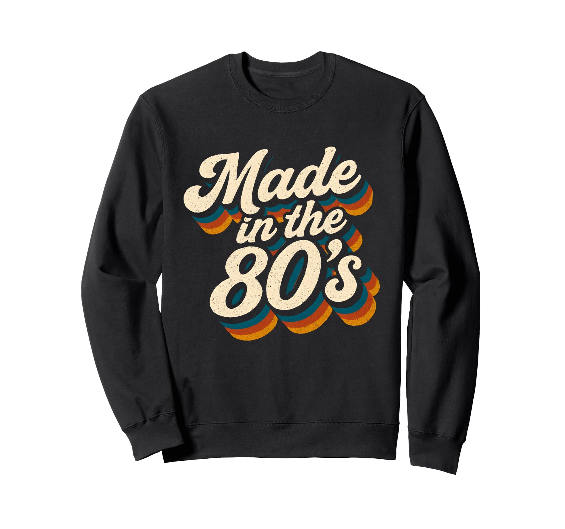 Timeless 80S Groovy Typography Sweatshirt - Aesthetic Graphic for Adults - T-Shirt, Sweatshirt, Hoodie