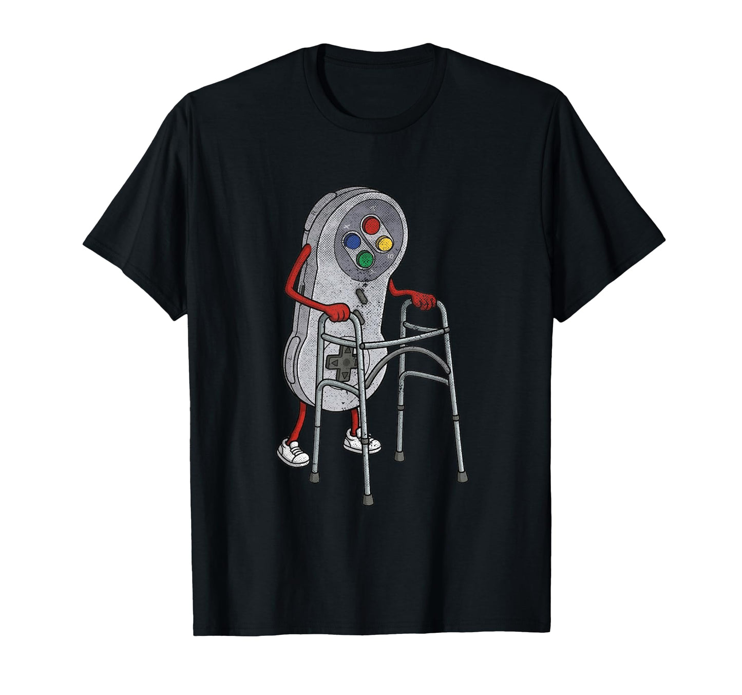Old Gamer Gaming 90S Video Game T-Shirt - Custom Art Print Unisex - T-Shirt, Sweatshirt, Hoodie