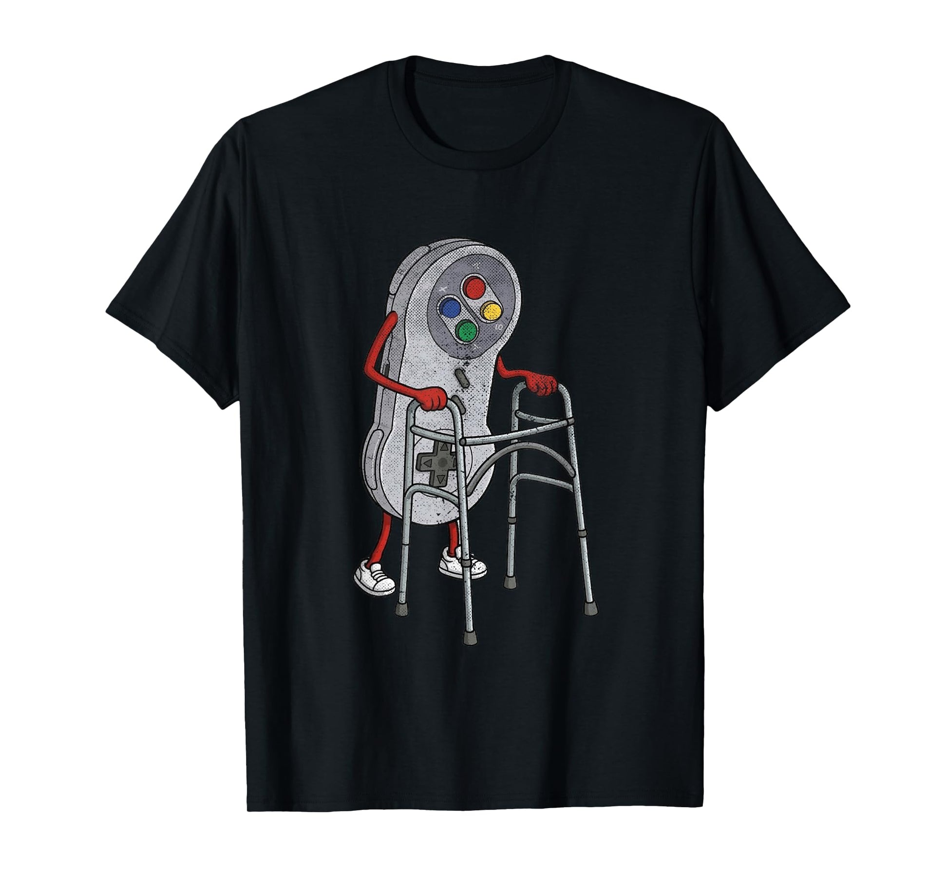 Old Gamer Gaming 90S Video Game T-Shirt - Custom Art Print Unisex - T-Shirt, Sweatshirt, Hoodie