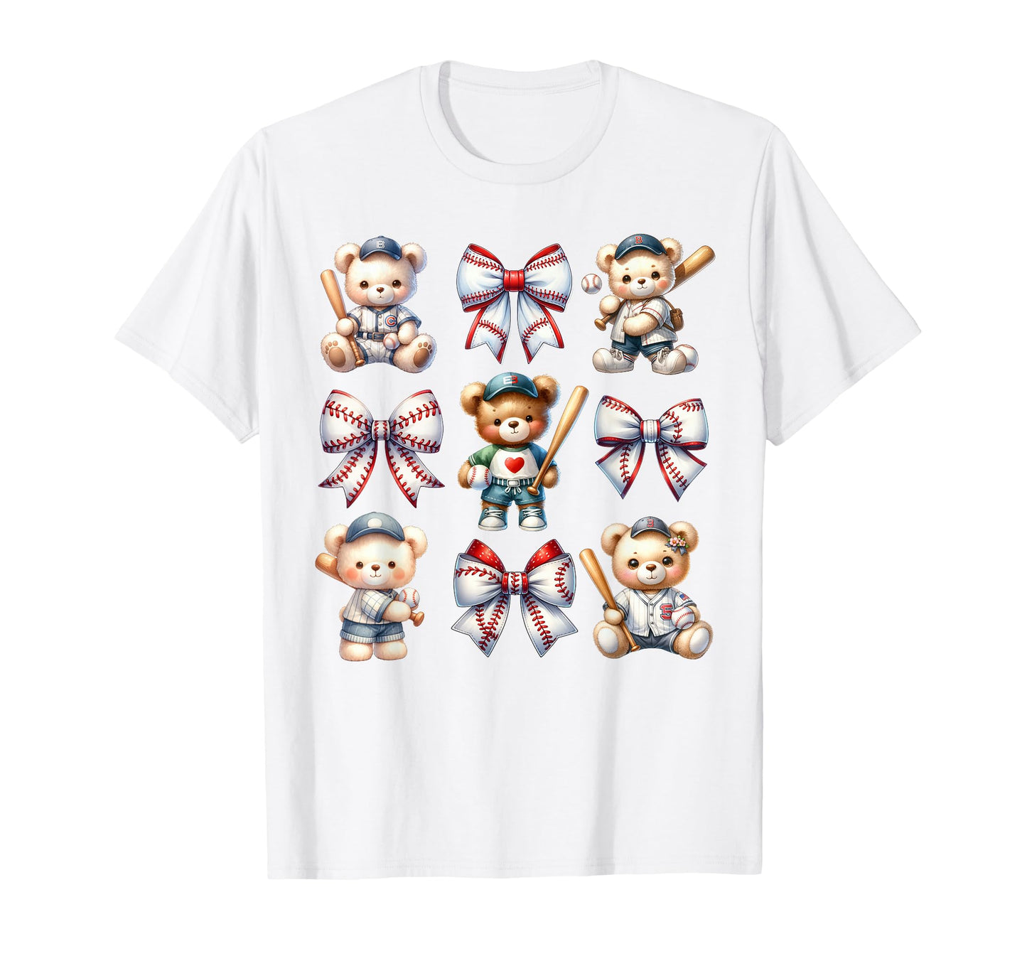 Coquette Teddy Bear Soft Aesthetic T-Shirt - Streetwear Style for Adults - T-Shirt, Sweatshirt, Hoodie