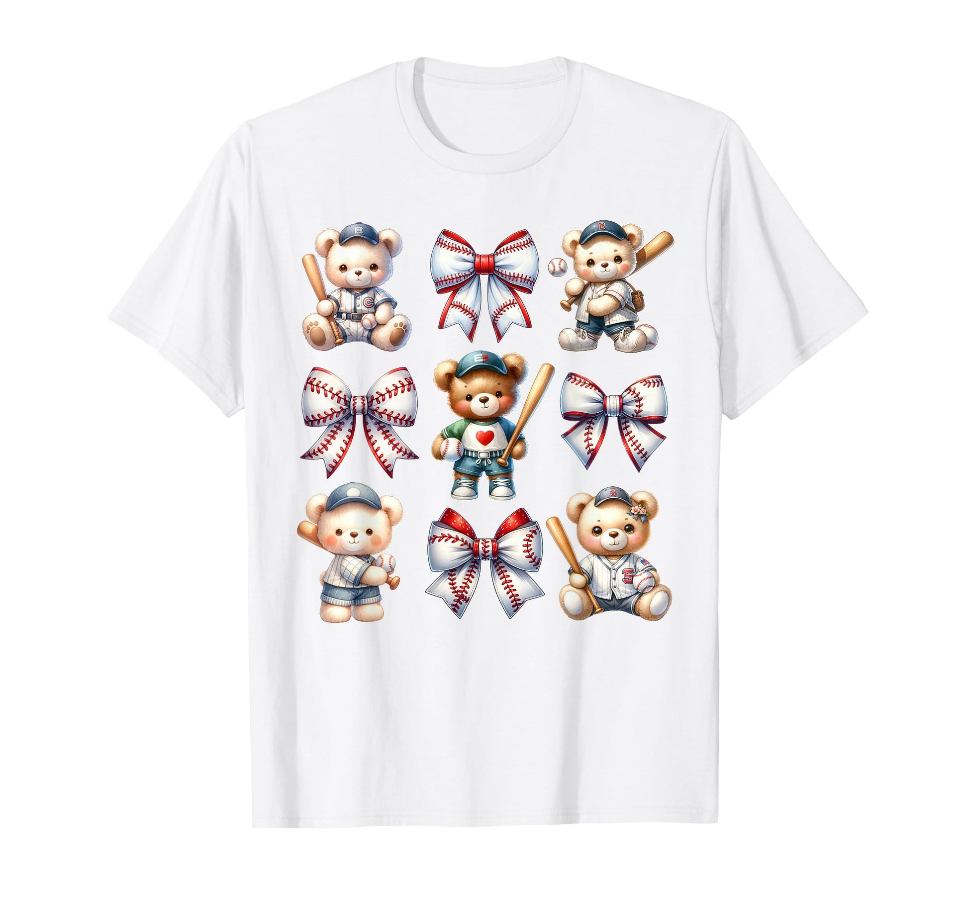 Coquette Teddy Bear Soft Aesthetic T-Shirt - Streetwear Style for Adults - T-Shirt, Sweatshirt, Hoodie
