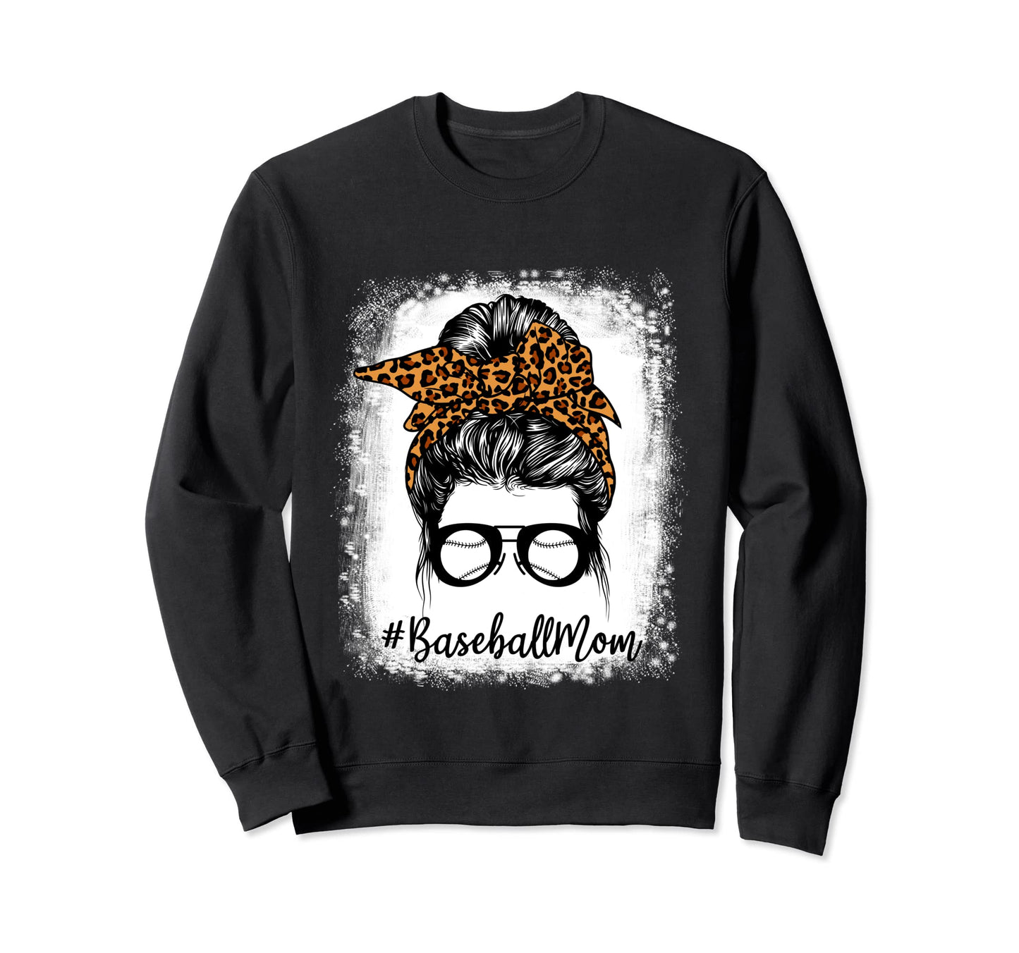Mothers Day Sports Baseball Mom Sweatshirt - Minimalist Print Men Women - T-Shirt, Sweatshirt, Hoodie