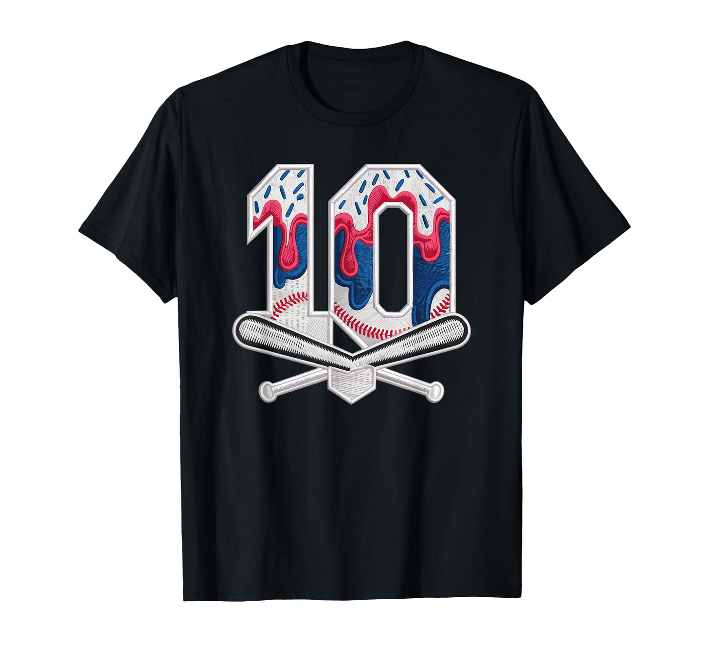 10Th Birthday Baseball Party Future T-Shirt - Trendy Graphic Men Women - T-Shirt, Sweatshirt, Hoodie