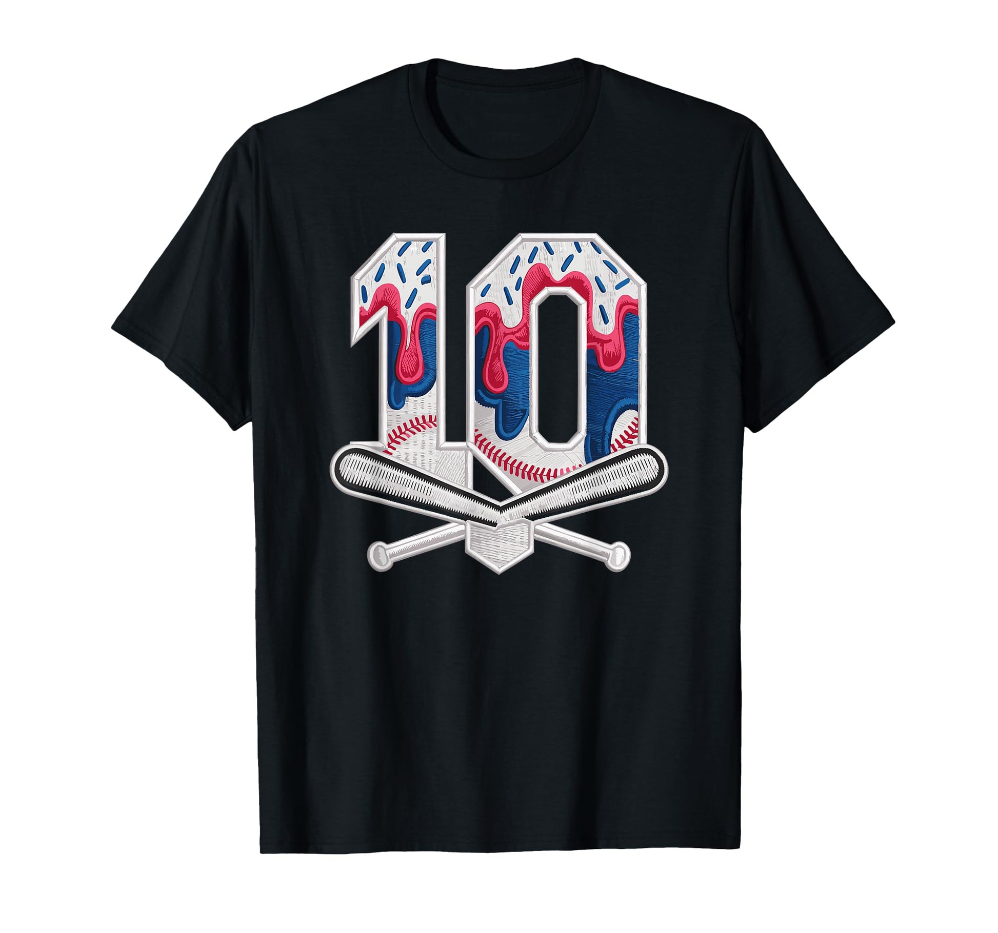 10Th Birthday Baseball Party Future T-Shirt - Trendy Graphic Men Women - T-Shirt, Sweatshirt, Hoodie
