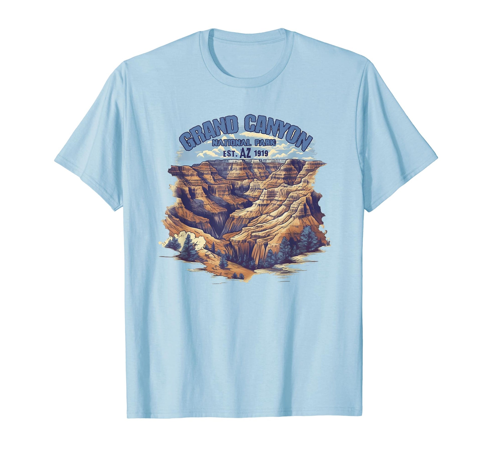 Grand Canyon National Park T-Shirt - Novelty Apparel for Adults - T-Shirt, Sweatshirt, Hoodie