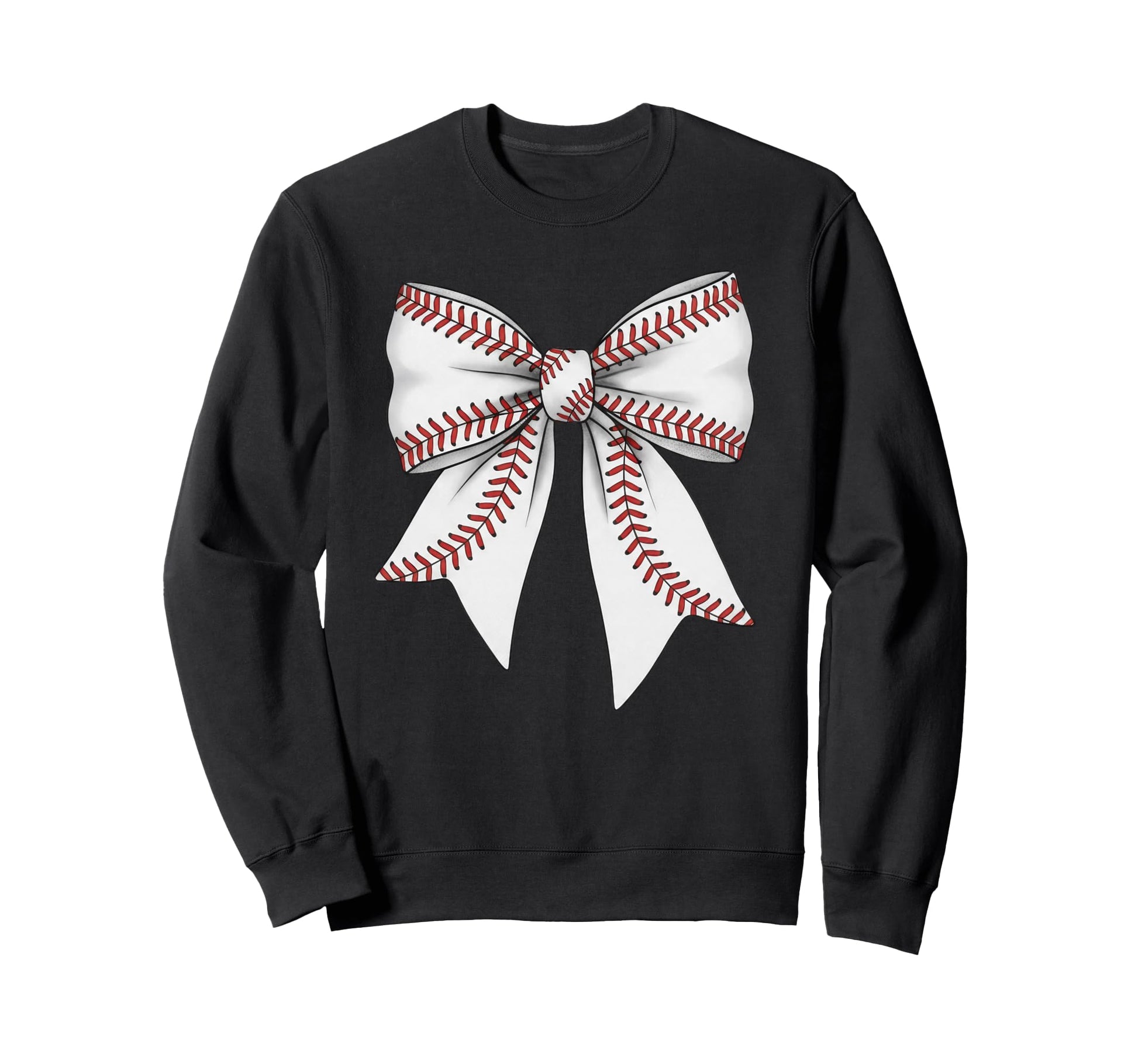 Baseball Coquette Bow Game Day Sweatshirt - Aesthetic Graphic for Adults - T-Shirt, Sweatshirt, Hoodie