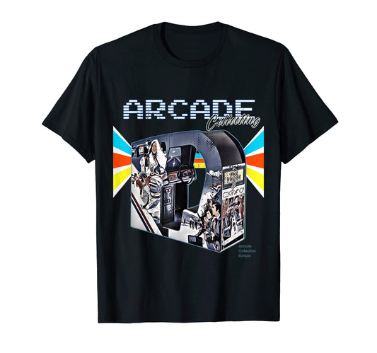 Arcade Cabinet Machine 1970 1980 1990 T-Shirt - Minimalist Print Unisex - T-Shirt, Sweatshirt, Hoodie