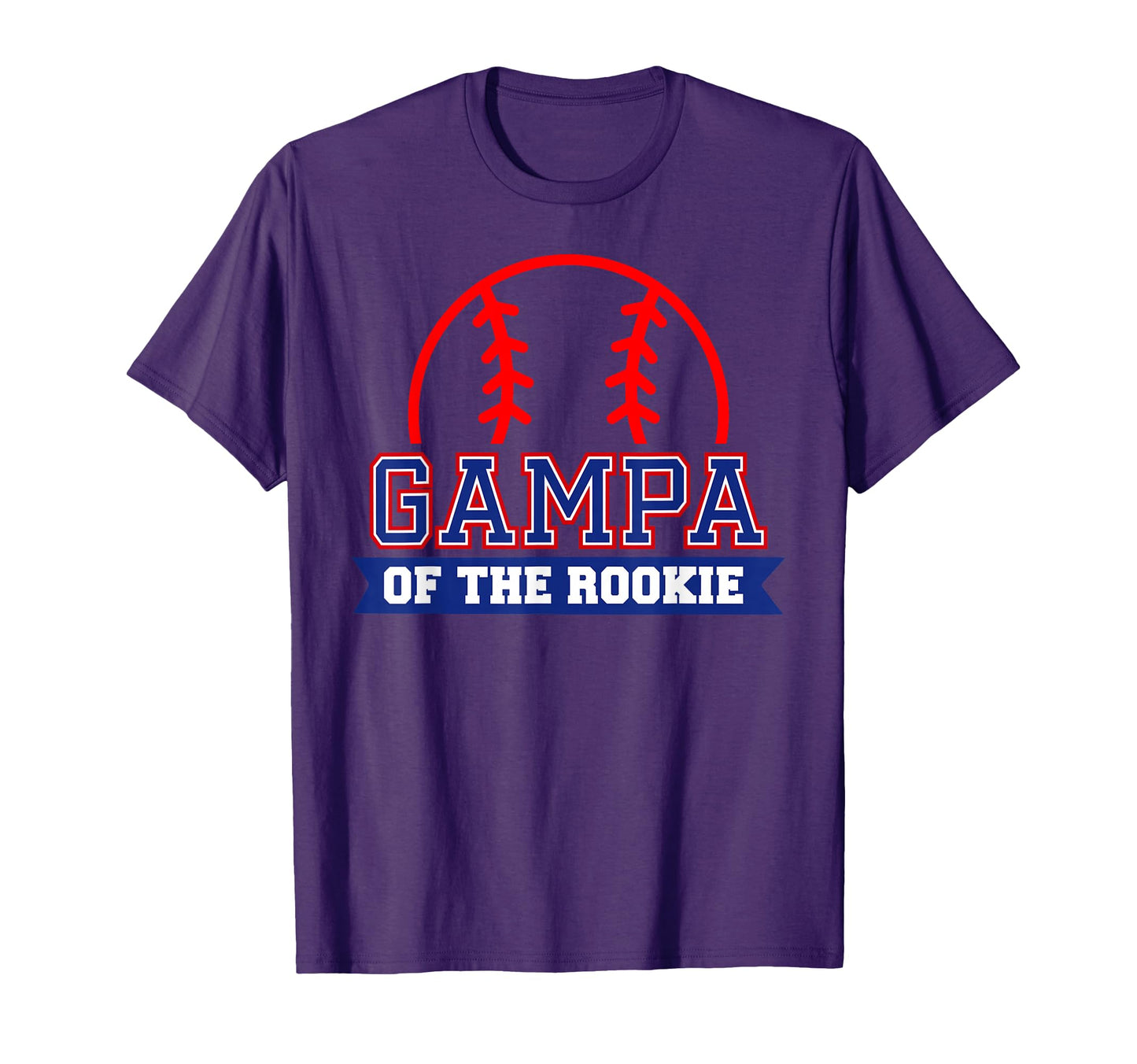 Gampa Rookie 1St Birthday Baseball Theme T-Shirt - Trendy Graphic Unisex - T-Shirt, Sweatshirt, Hoodie
