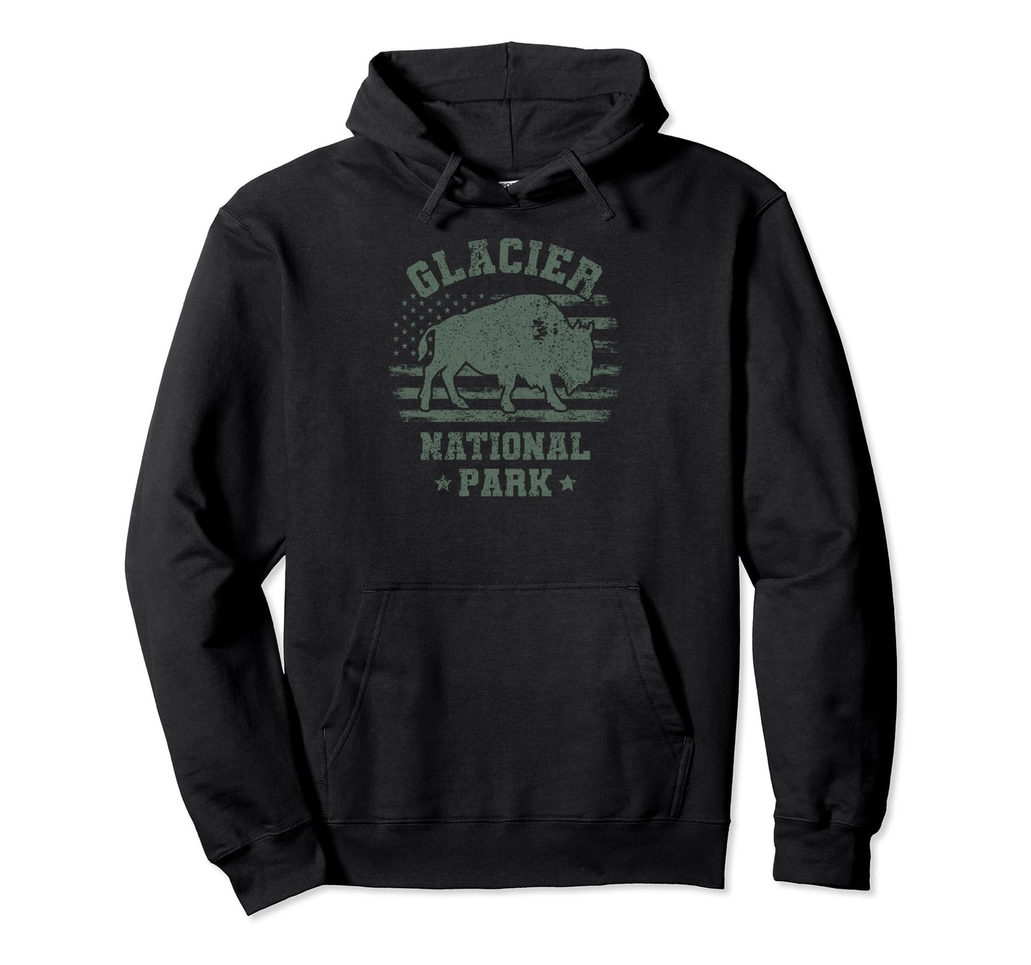Glacier National Park Us Glacier Hoodie - Streetwear Style Unisex - T-Shirt, Sweatshirt, Hoodie