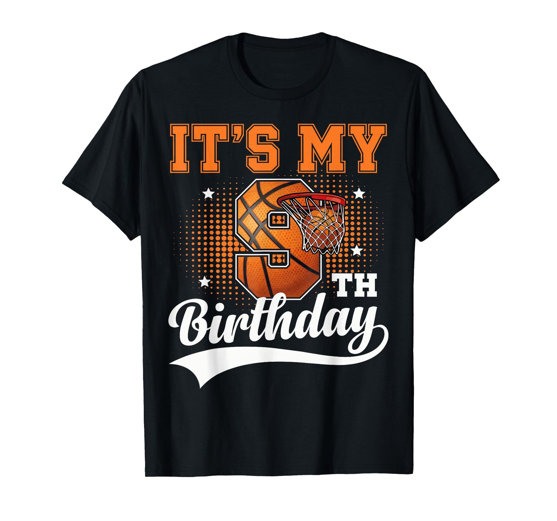 9Th Birthday Basketball Nine 9 Year T-Shirt - Casual Everyday Wear Unisex - T-Shirt, Sweatshirt, Hoodie