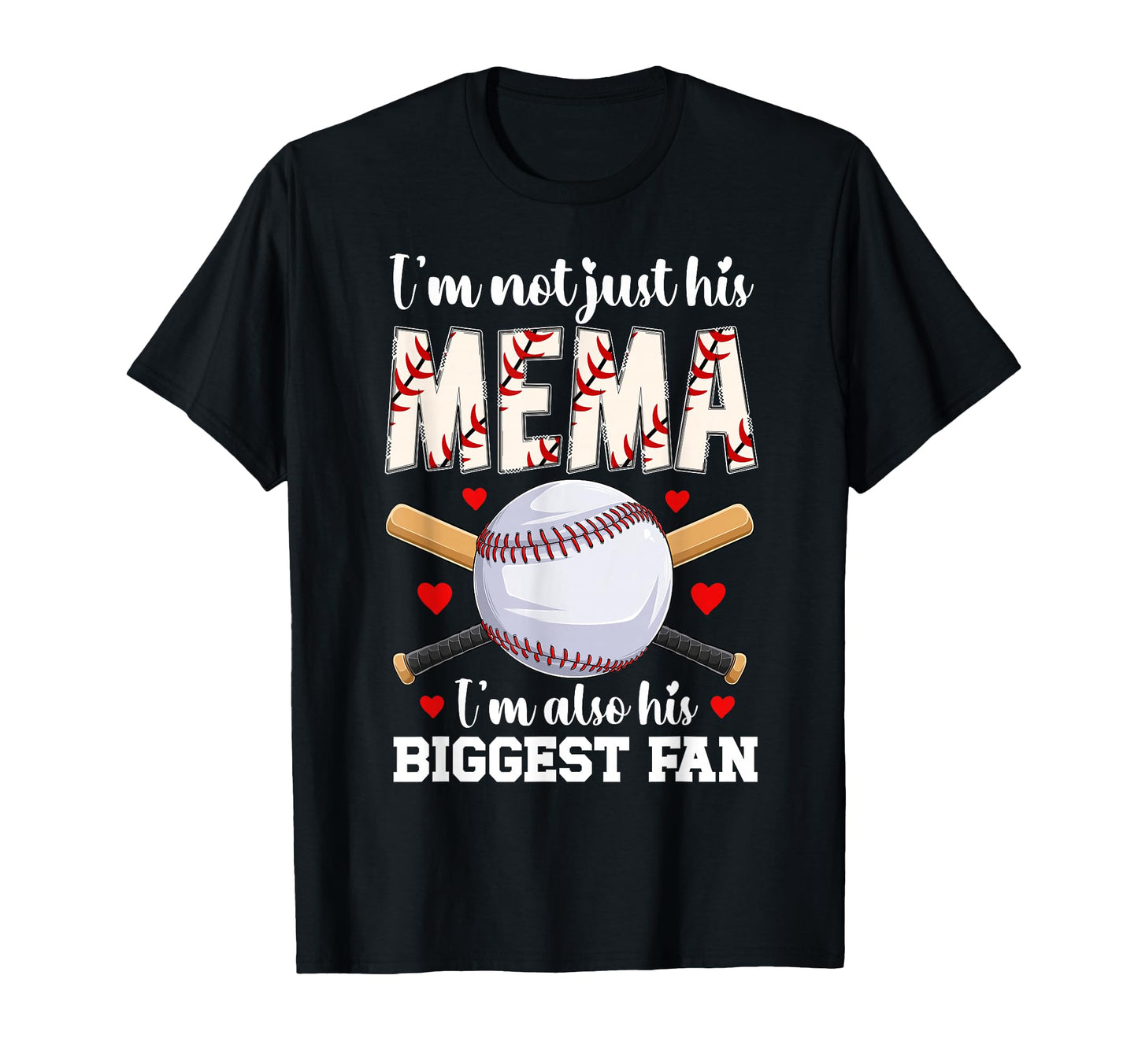 His Biggest Fan Baseball Mema T-Shirt - Aesthetic Graphic Men Women - T-Shirt, Sweatshirt, Hoodie