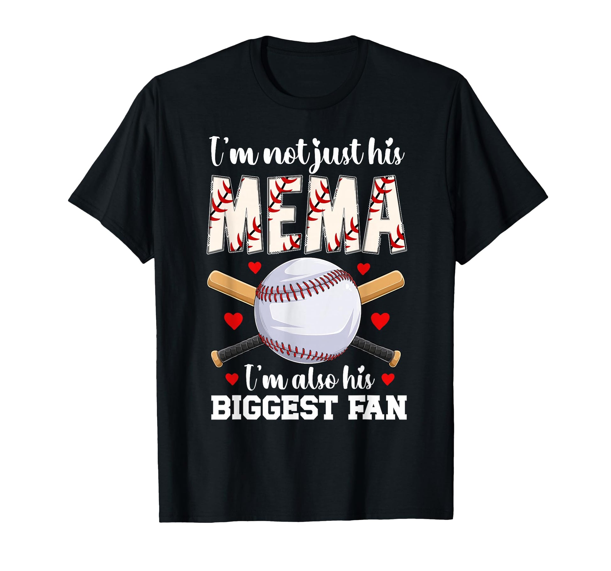His Biggest Fan Baseball Mema T-Shirt - Aesthetic Graphic Men Women - T-Shirt, Sweatshirt, Hoodie