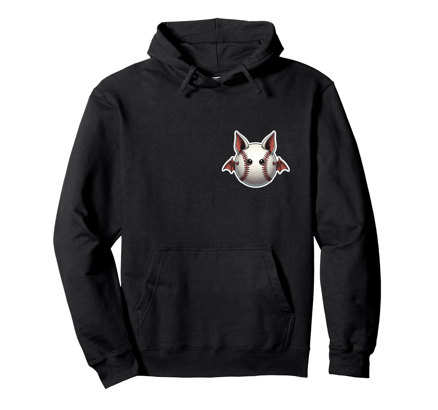 Funny Baseball Bat Animal Wordplay Pun Hoodie - Custom Art Print Men Women - T-Shirt, Sweatshirt, Hoodie