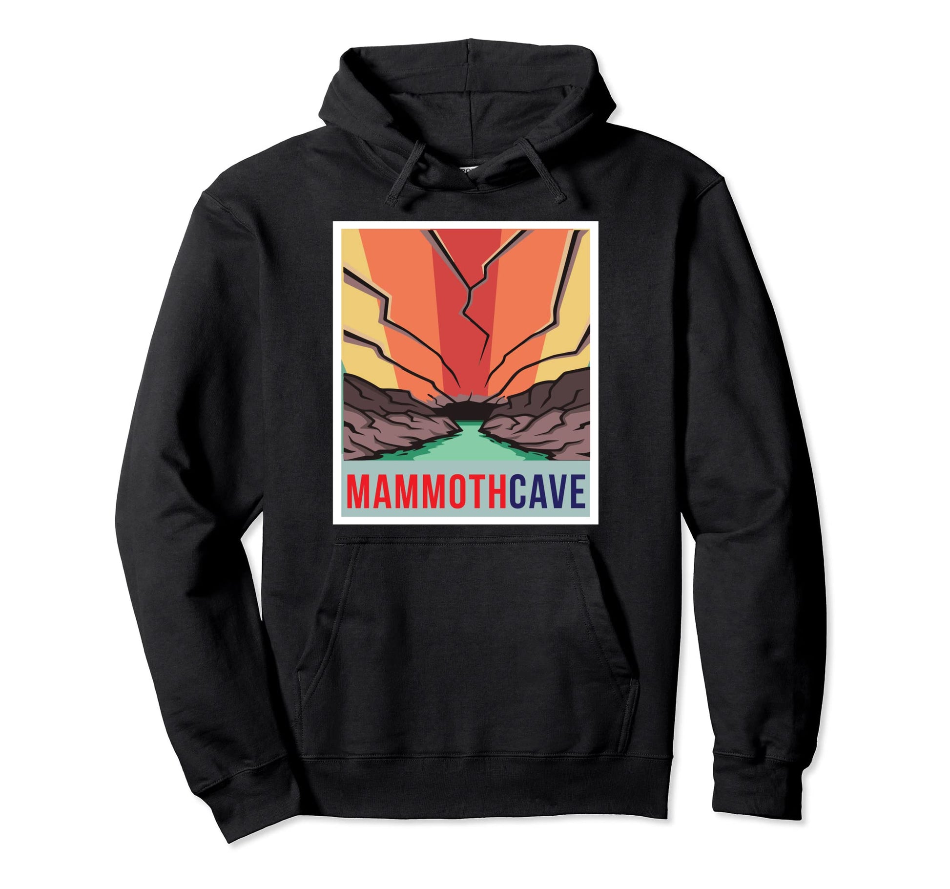Mammoth Cave National Park Souvenir Hoodie - Aesthetic Graphic Men Women - T-Shirt, Sweatshirt, Hoodie