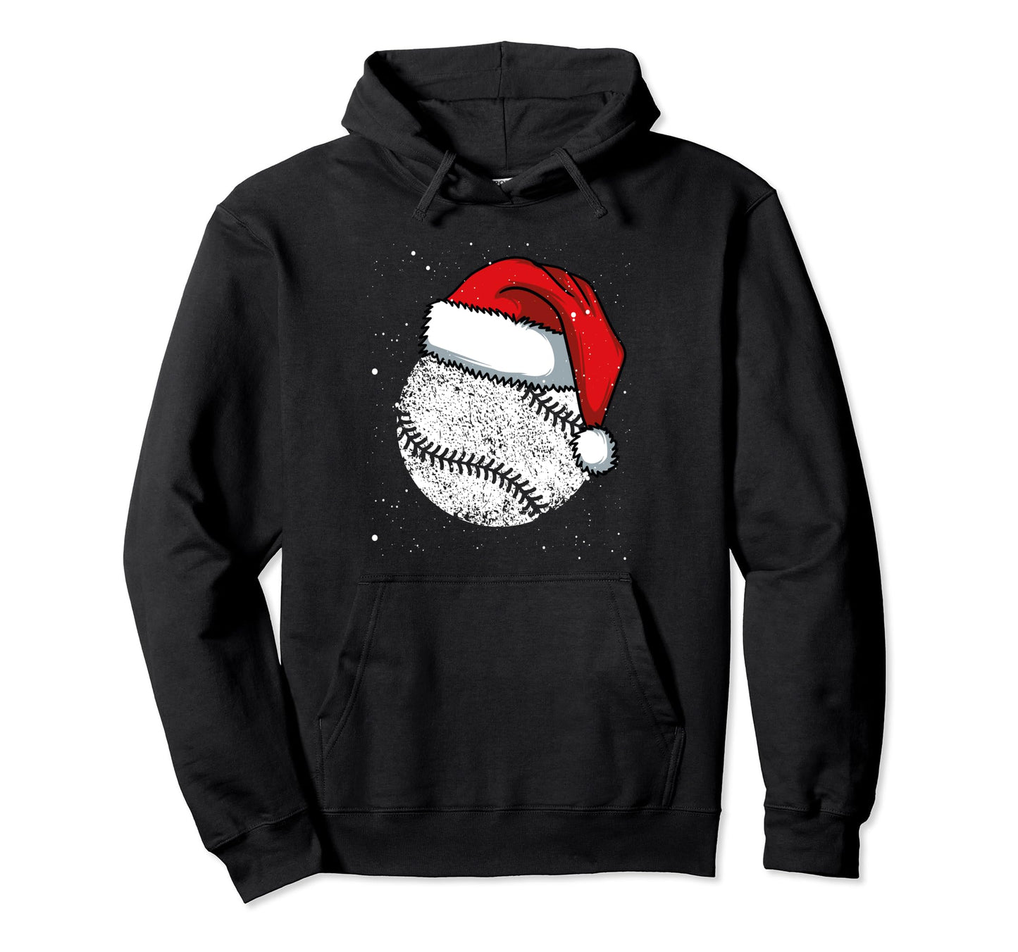 Baseball Merry Santa Claus Pitcher Catcher Hoodie - Graphic Print Men Women - T-Shirt, Sweatshirt, Hoodie