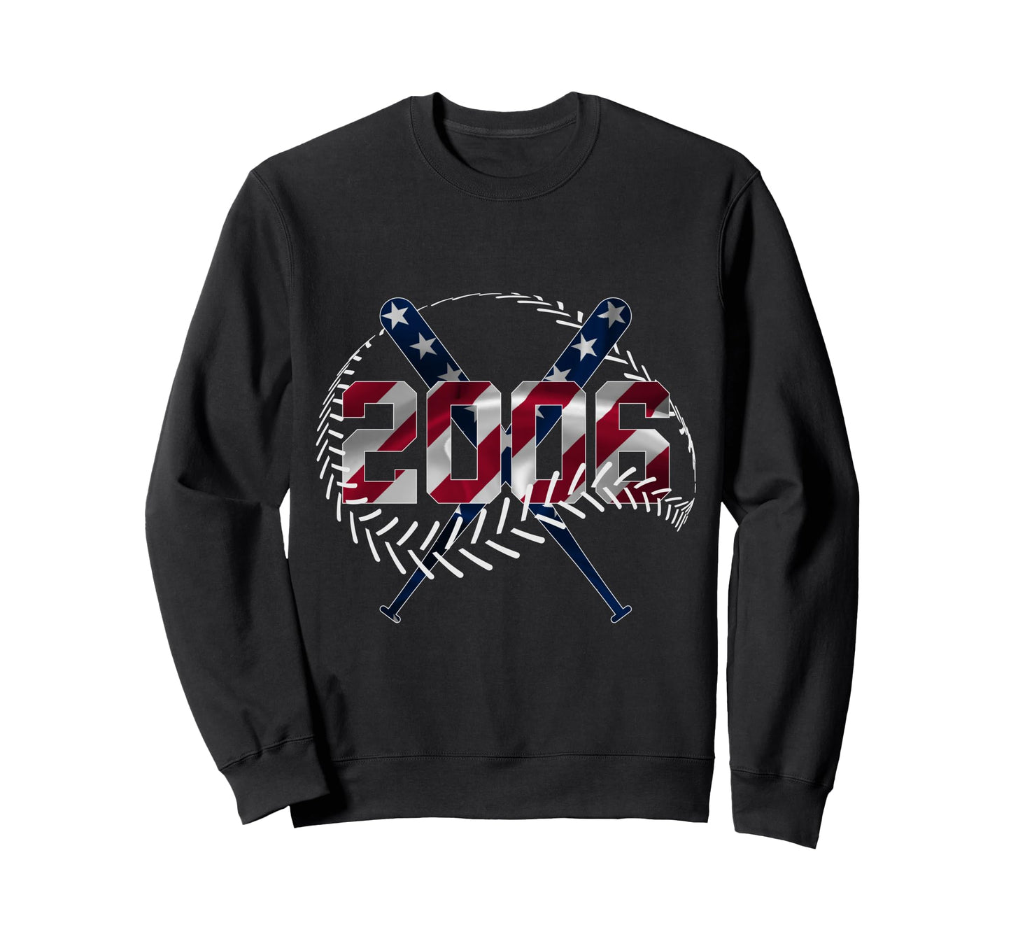 20Th Birthday Baseball 2006 Sweatshirt - Unique Graphic Unisex - T-Shirt, Sweatshirt, Hoodie