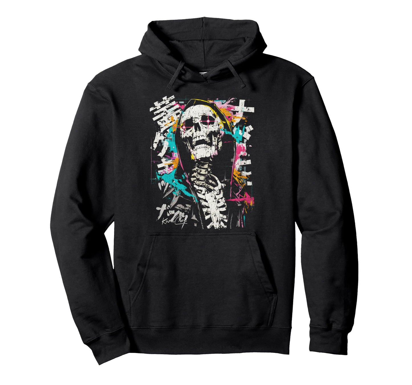 Japanese Streetwear Cyberpunk Y2K Hoodie - Fun Novelty Design Men Women - T-Shirt, Sweatshirt, Hoodie