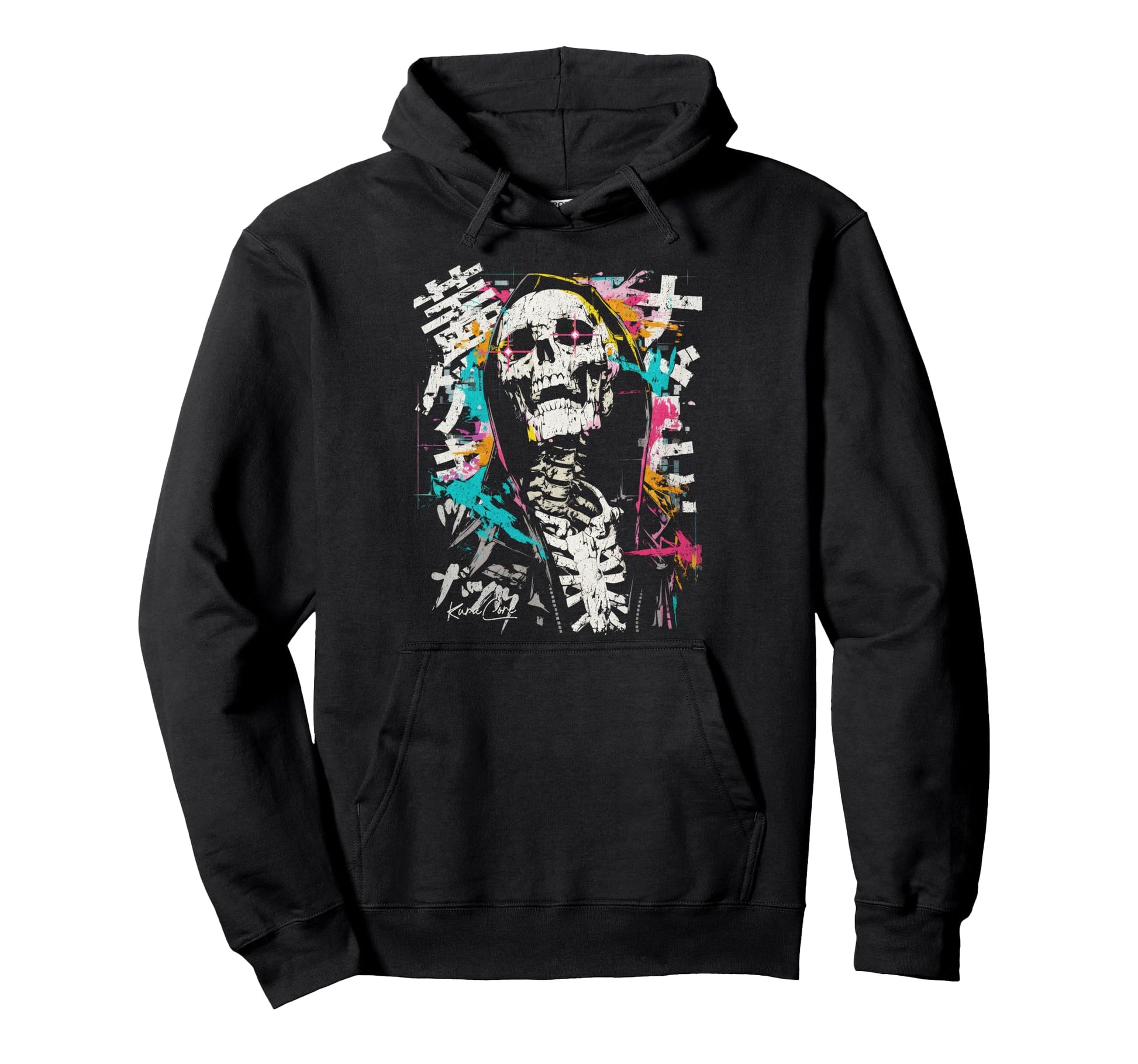 Japanese Streetwear Cyberpunk Y2K Hoodie - Fun Novelty Design Men Women - T-Shirt, Sweatshirt, Hoodie