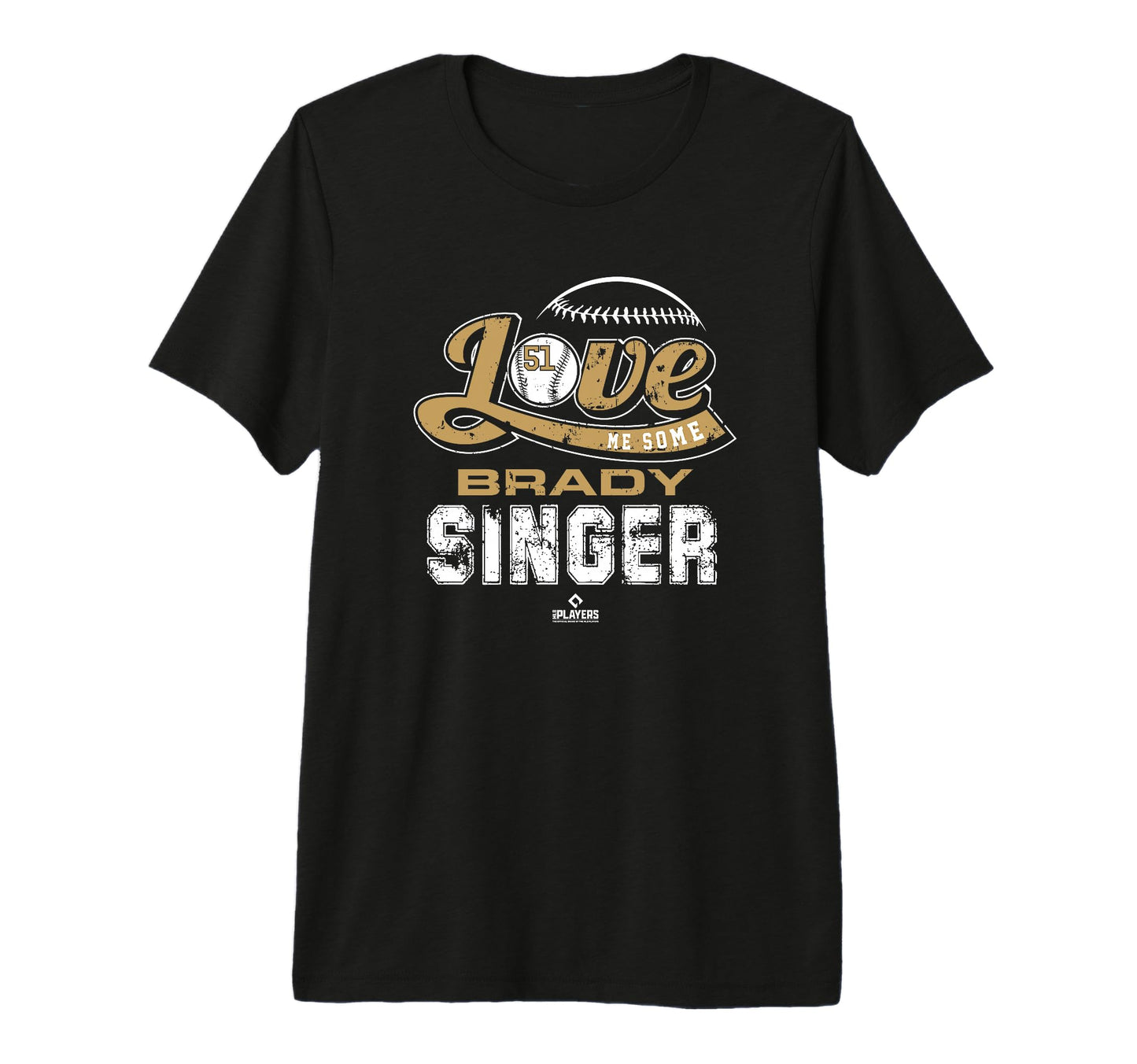 Love Me Some Brady Singer Mlbpa Kansas T-Shirt - Graphic Print for Adults - T-Shirt, Sweatshirt, Hoodie