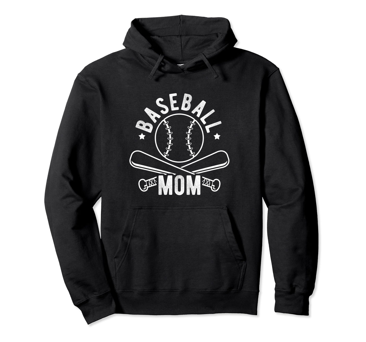 Baseball Mom Mothers Day Homerun Best Mom Hoodie - Trendy Graphic Unisex - T-Shirt, Sweatshirt, Hoodie