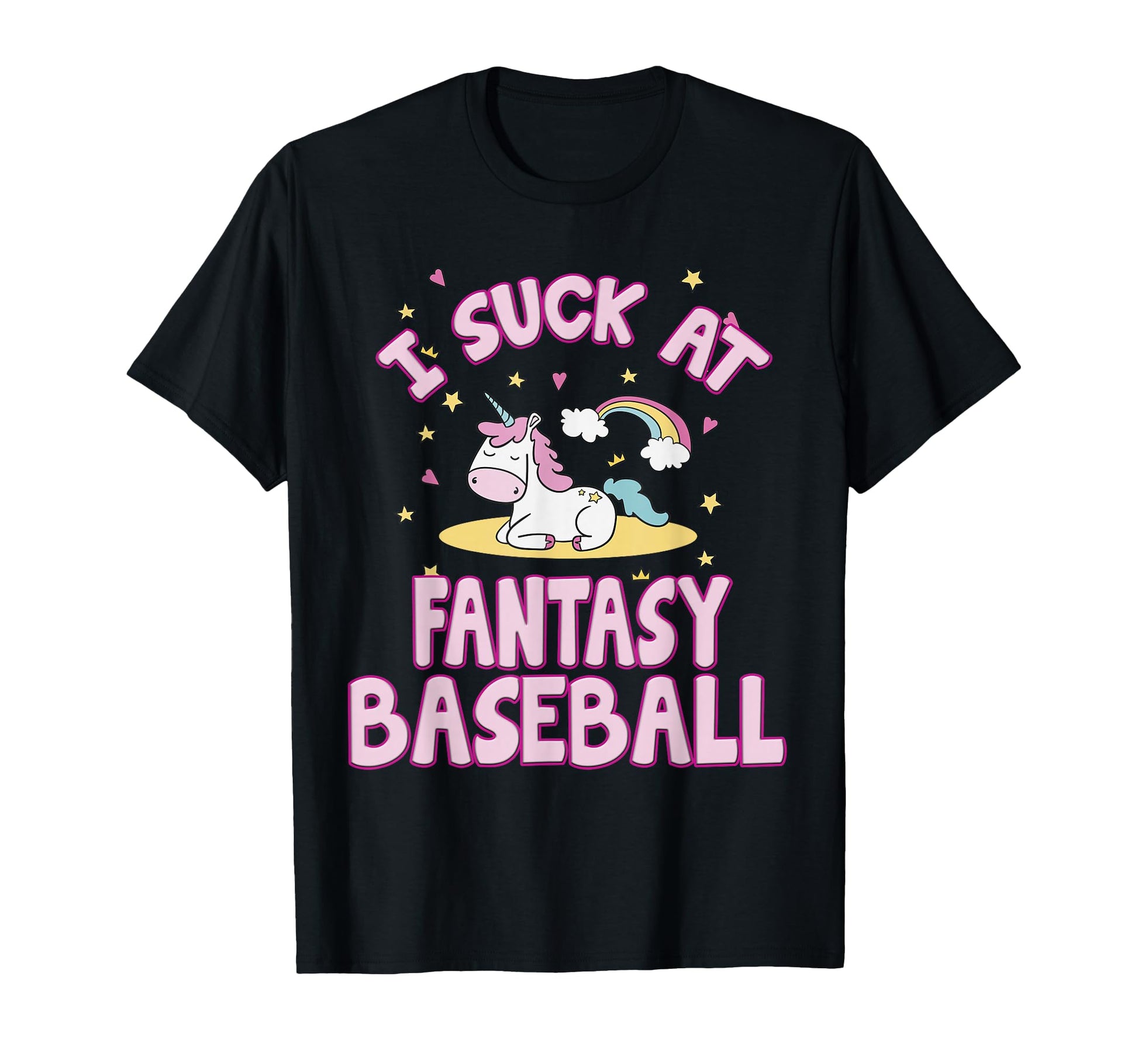 I Suck Fantasy Baseball Draft Party T-Shirt - Fun Novelty Design for Adults - T-Shirt, Sweatshirt, Hoodie