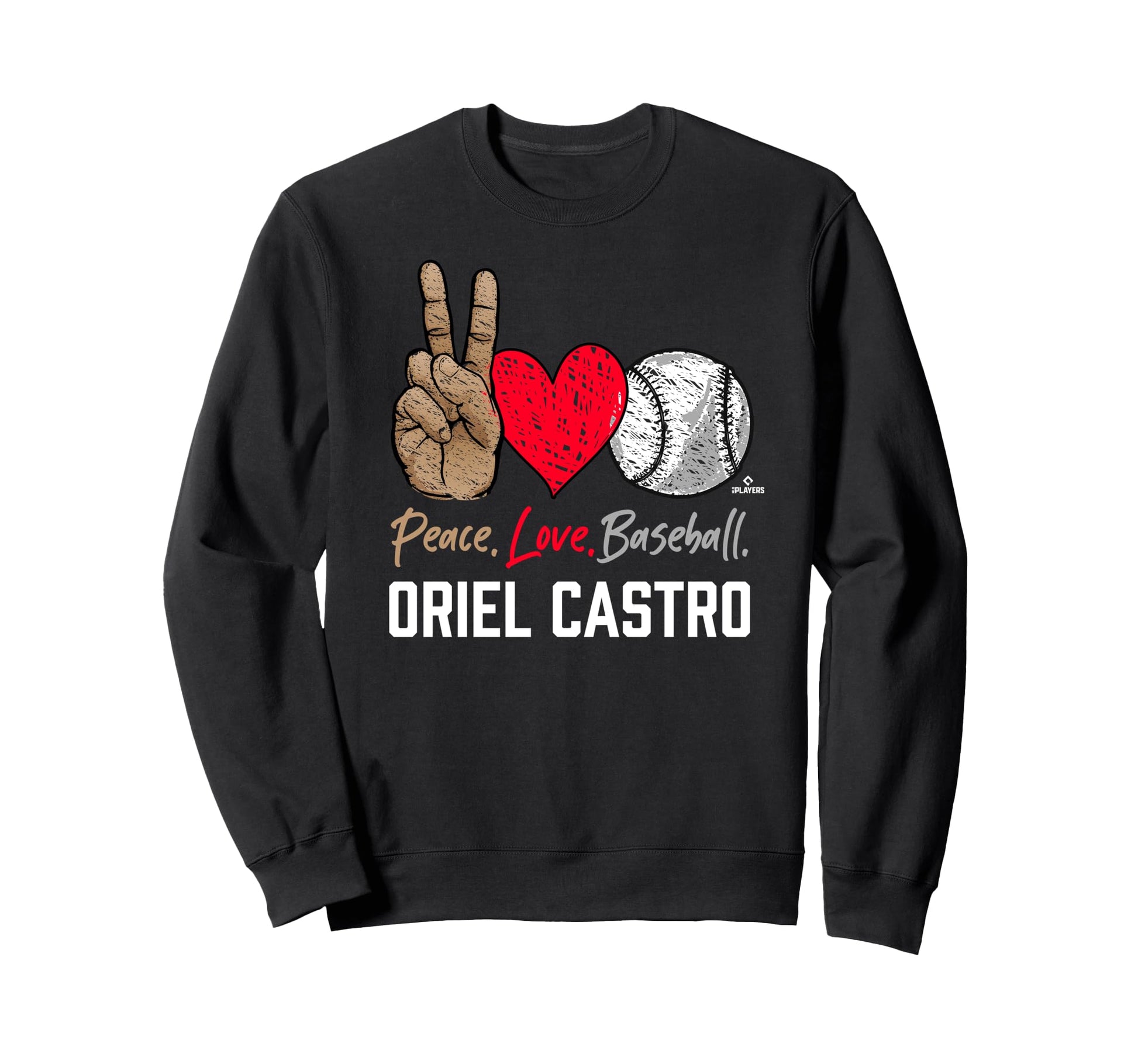 Peace Love Oriel Castro Prospect Sweatshirt - Trendy Graphic for Adults - T-Shirt, Sweatshirt, Hoodie