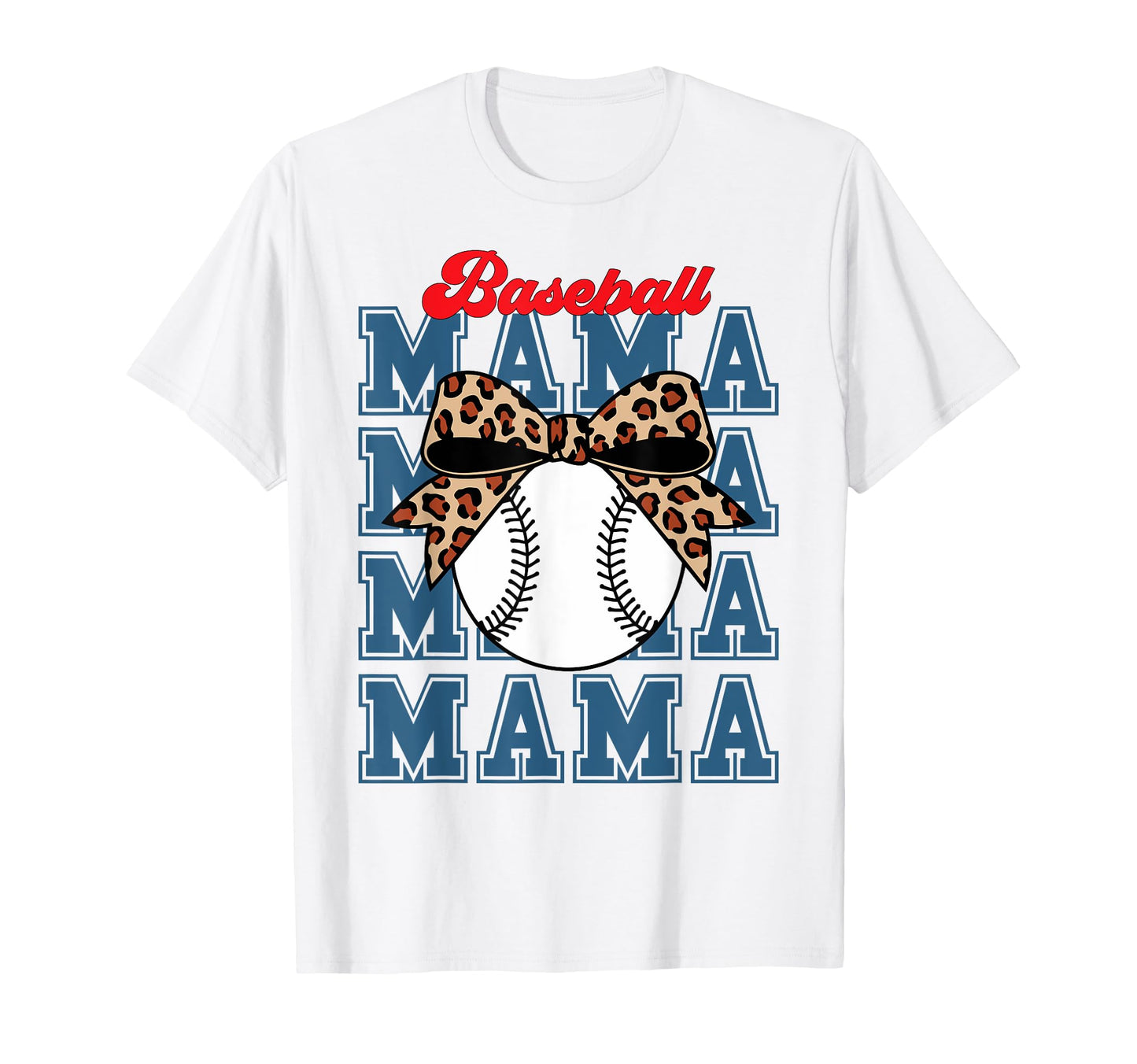 Baseball Mama Coquette Bow Game T-Shirt - Casual Everyday Wear for Adults - T-Shirt, Sweatshirt, Hoodie