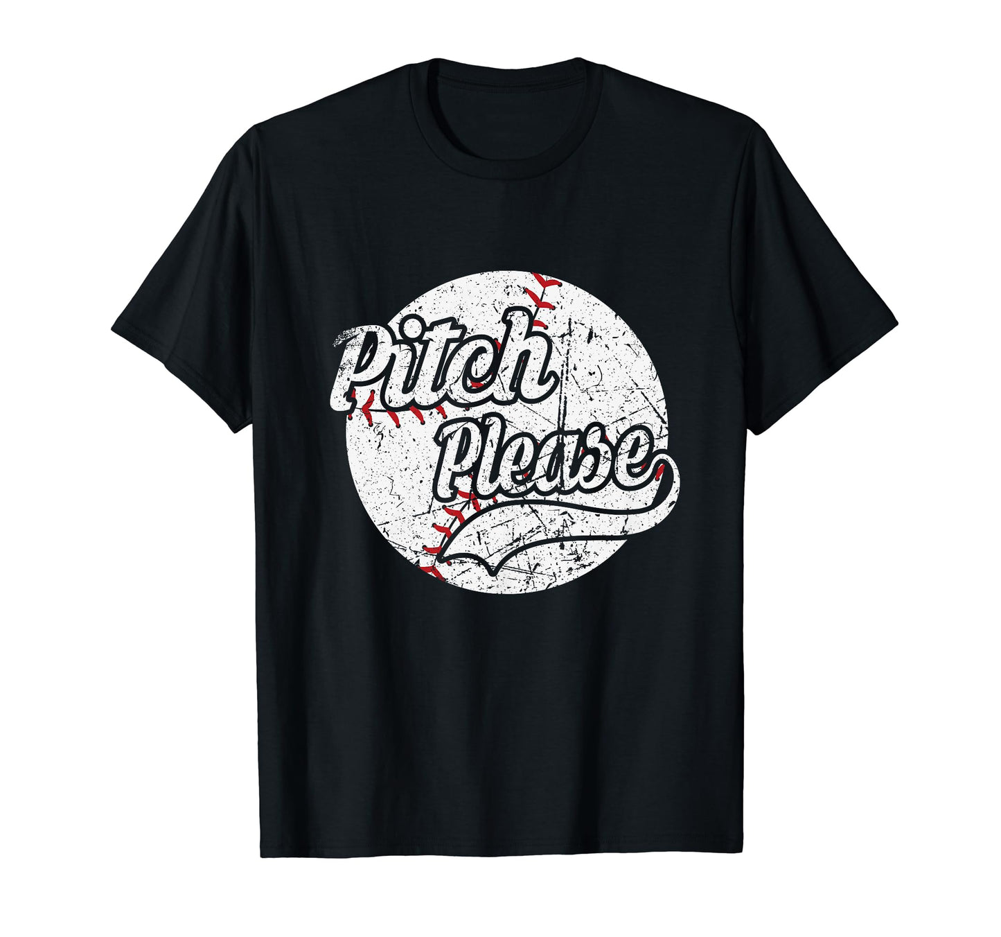 Baseball Pitch Please T-Shirt - Minimalist Print for Adults - T-Shirt, Sweatshirt, Hoodie