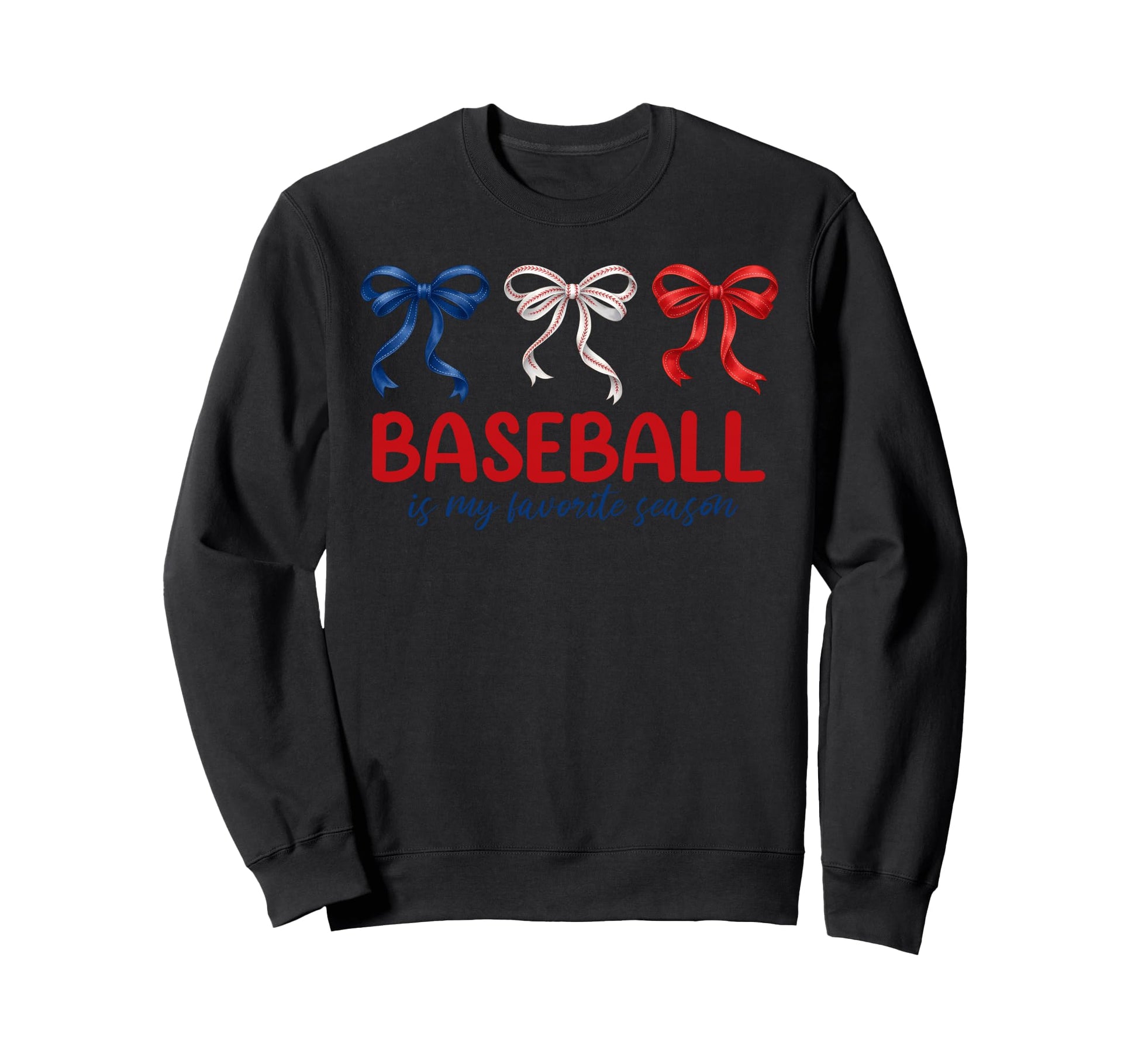 Coquette Baseball Is My Favorite Sweatshirt - Trendy Graphic for Adults - T-Shirt, Sweatshirt, Hoodie