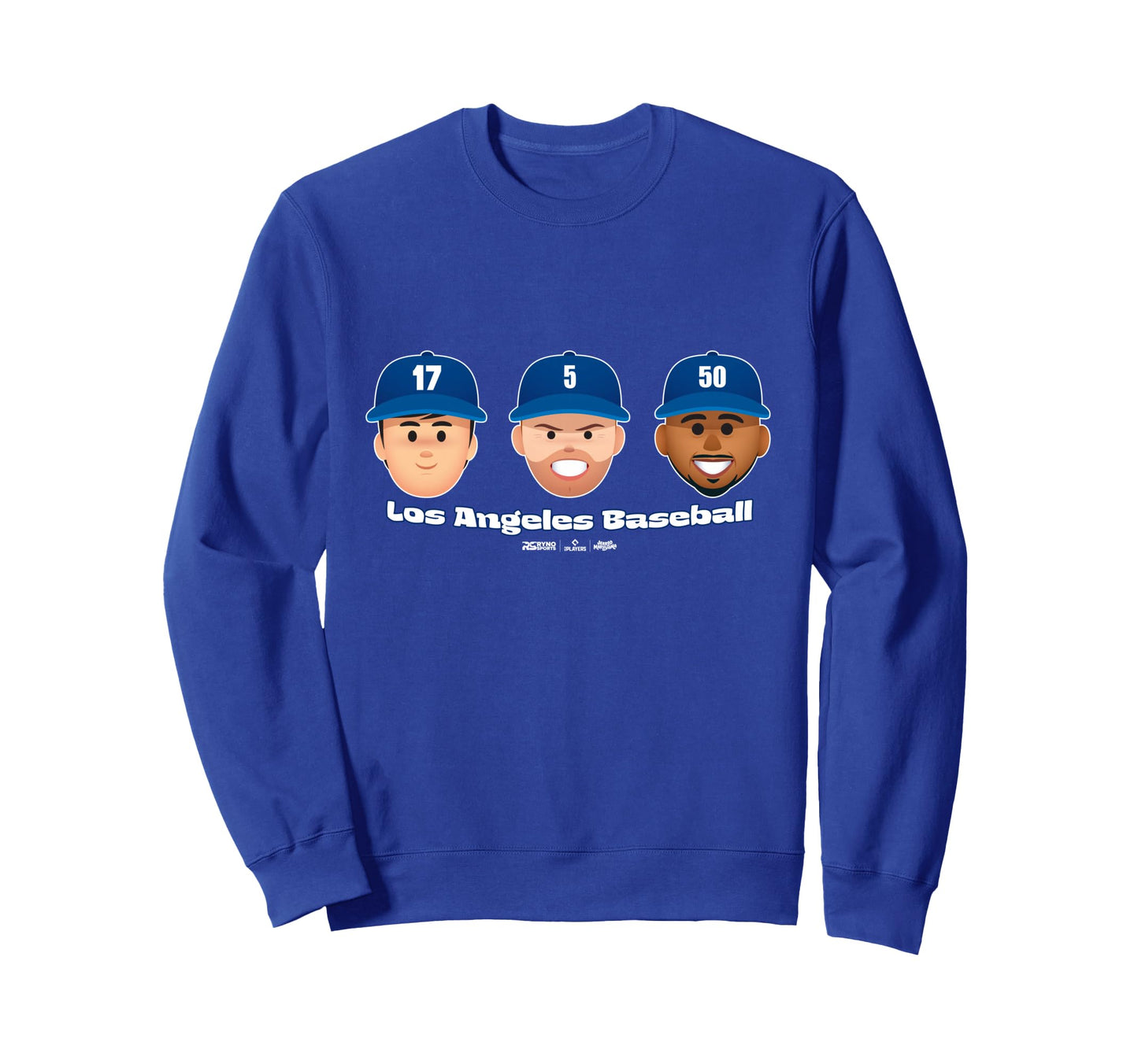 Los Angeles Baseball Players Head Sweatshirt - Streetwear Style Men Women - T-Shirt, Sweatshirt, Hoodie