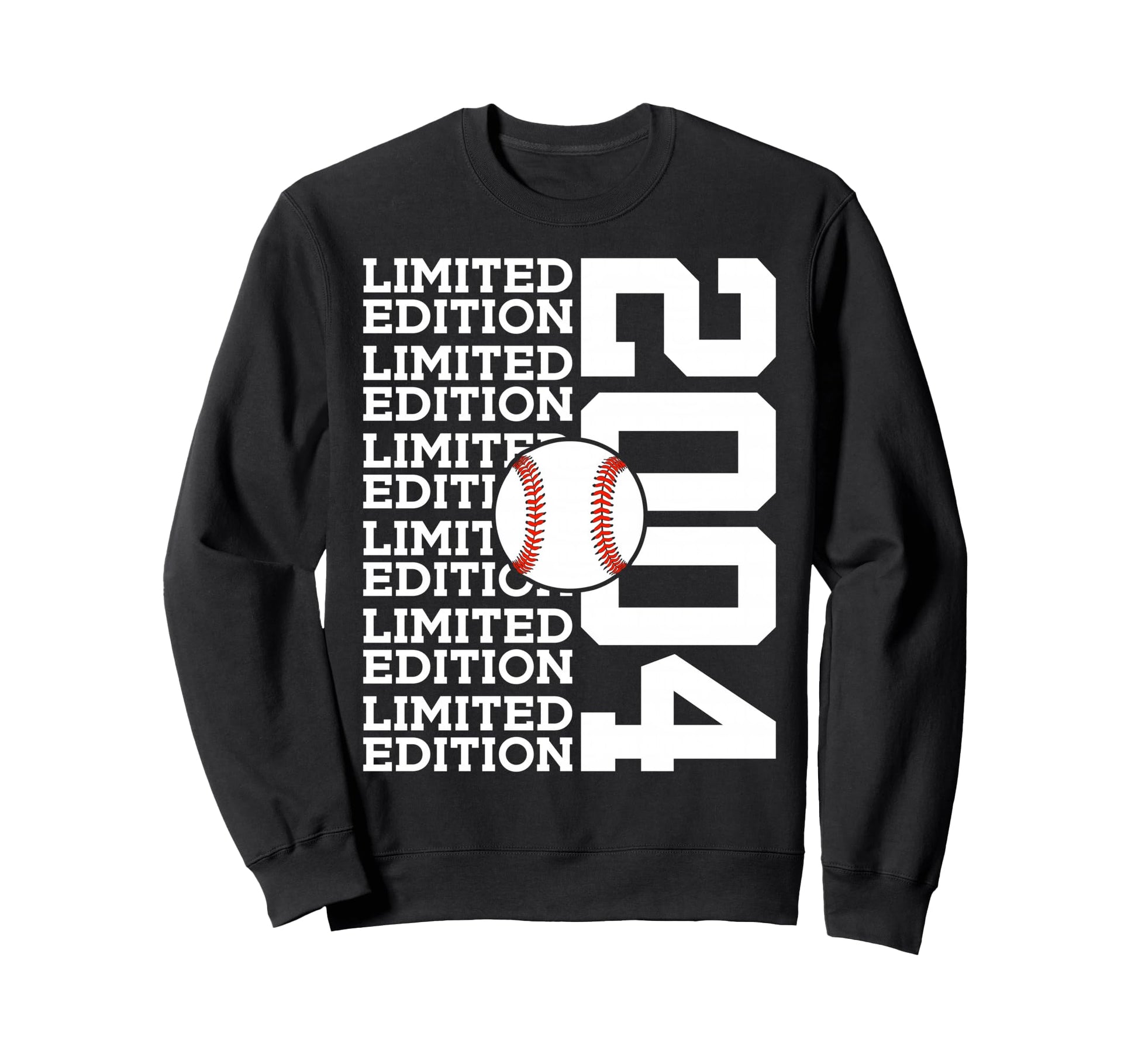 2004 Baseball 22Nd Birthday Sweatshirt - Novelty Apparel for Adults - T-Shirt, Sweatshirt, Hoodie