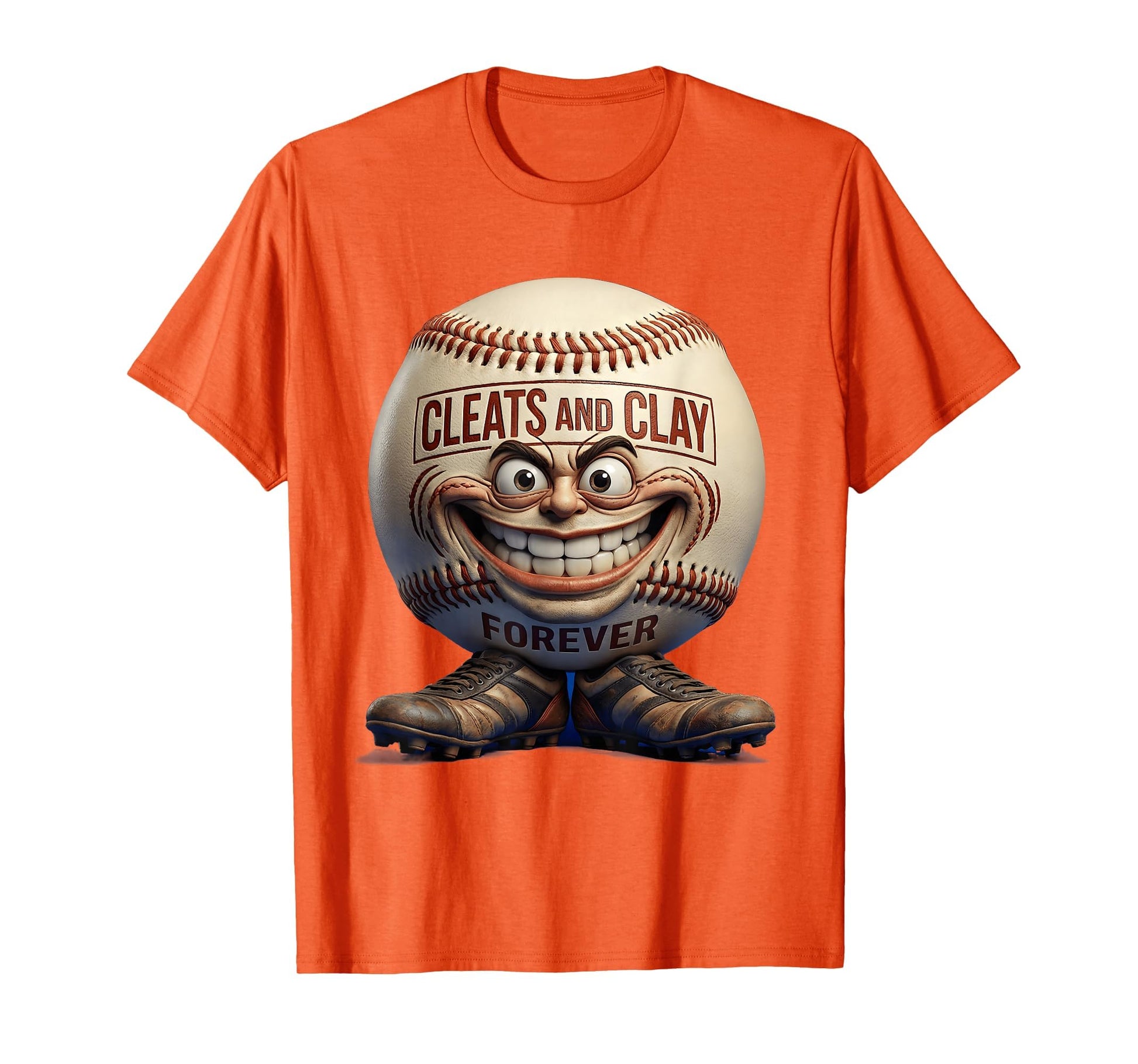 Cleats And Clay Forever Baseball T-Shirt - Minimalist Print Men Women - T-Shirt, Sweatshirt, Hoodie