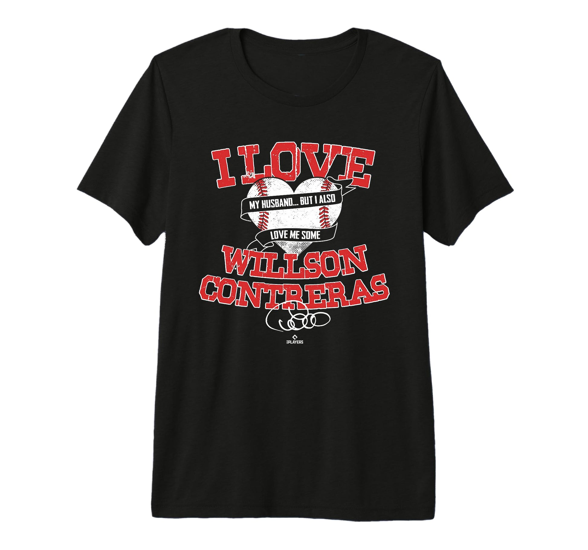 I Love Willson Contreras Tri Blend T-Shirt - Casual Everyday Wear Men Women - T-Shirt, Sweatshirt, Hoodie