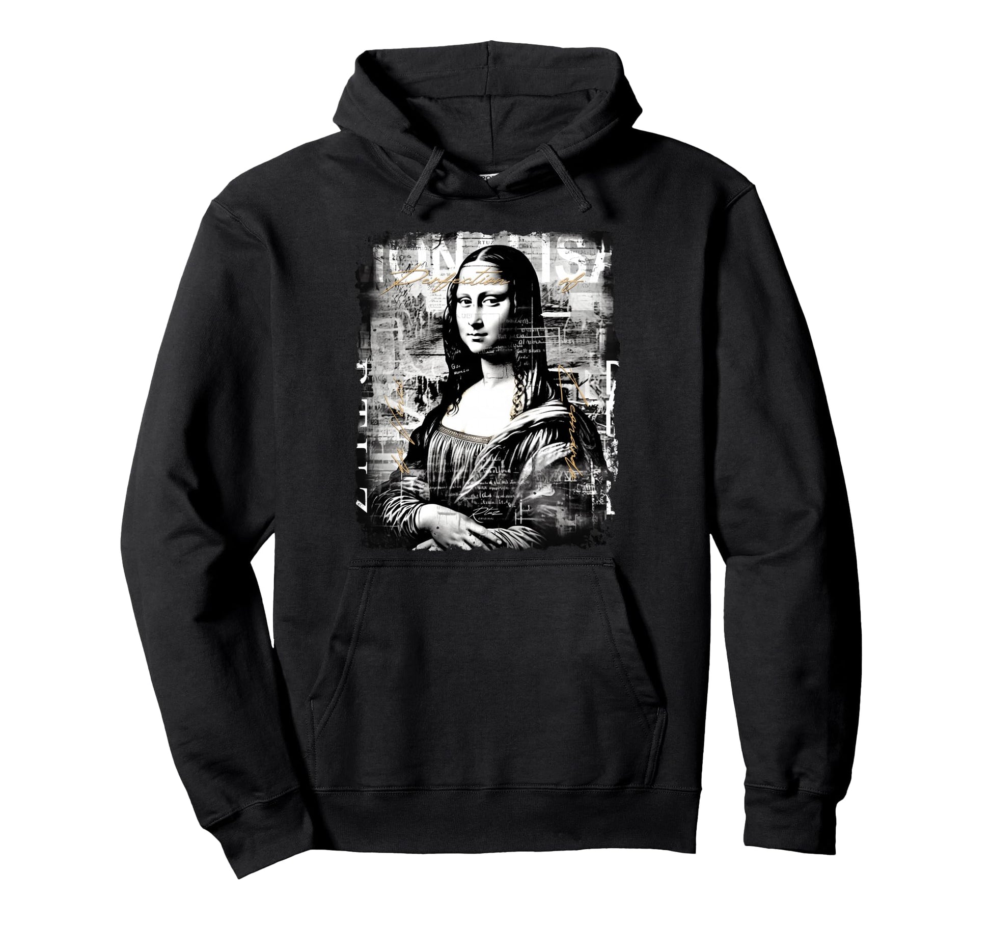 Mona Lisa Aesthetic Y2K Streetwear Hoodie - Aesthetic Graphic Men Women - T-Shirt, Sweatshirt, Hoodie