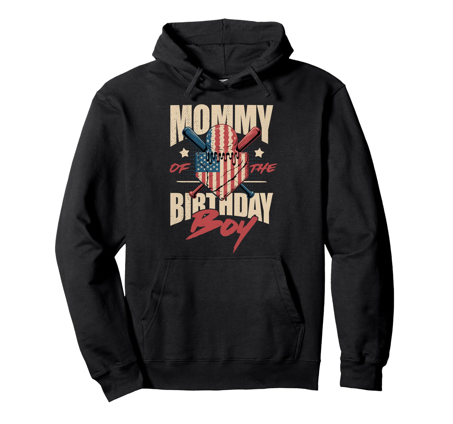 Mommy Birthday Matching Baseball Hoodie - Streetwear Style Men Women - T-Shirt, Sweatshirt, Hoodie