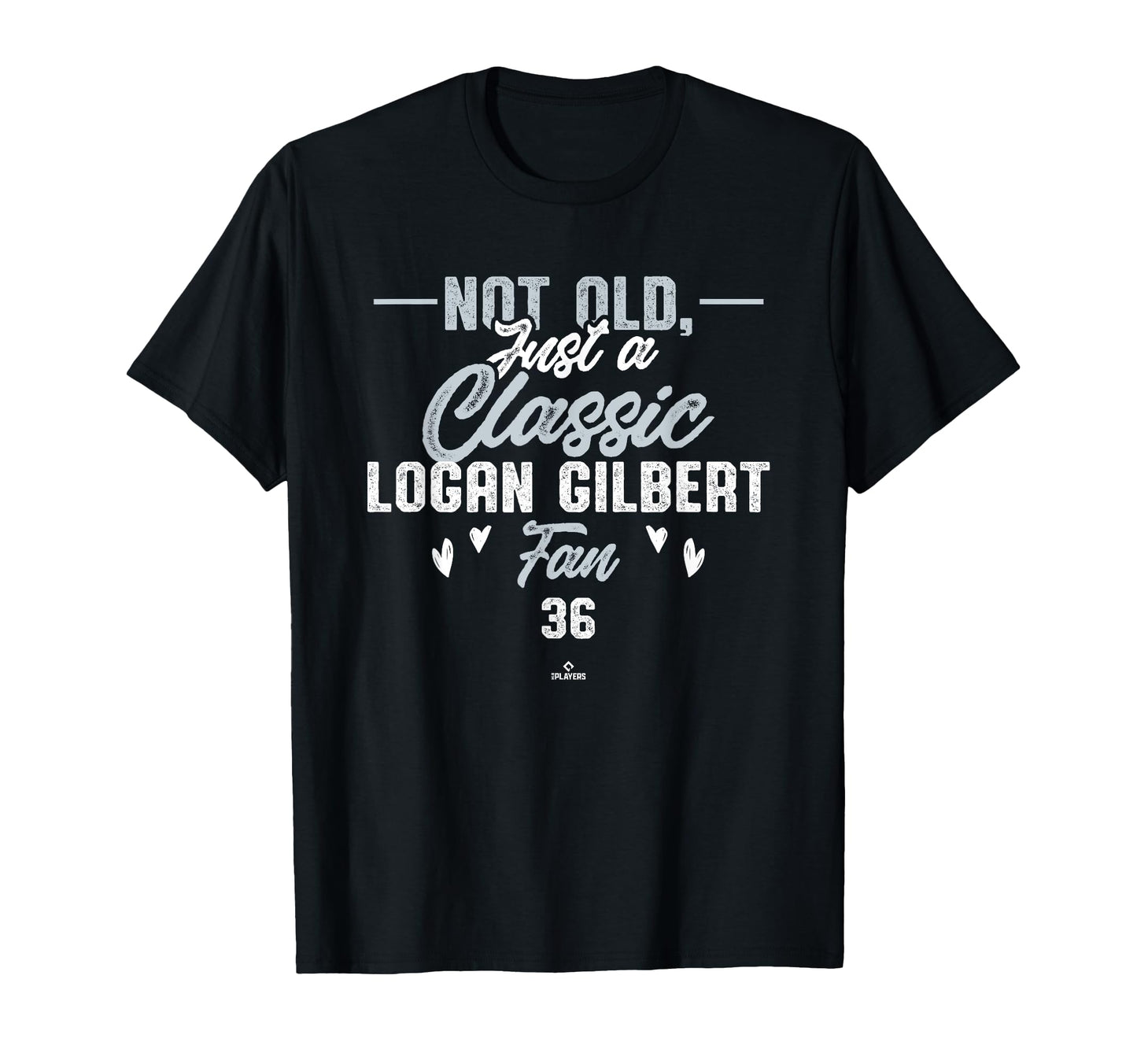 Not Old Just Fan Logan Gilbert T-Shirt - Aesthetic Graphic for Adults - T-Shirt, Sweatshirt, Hoodie