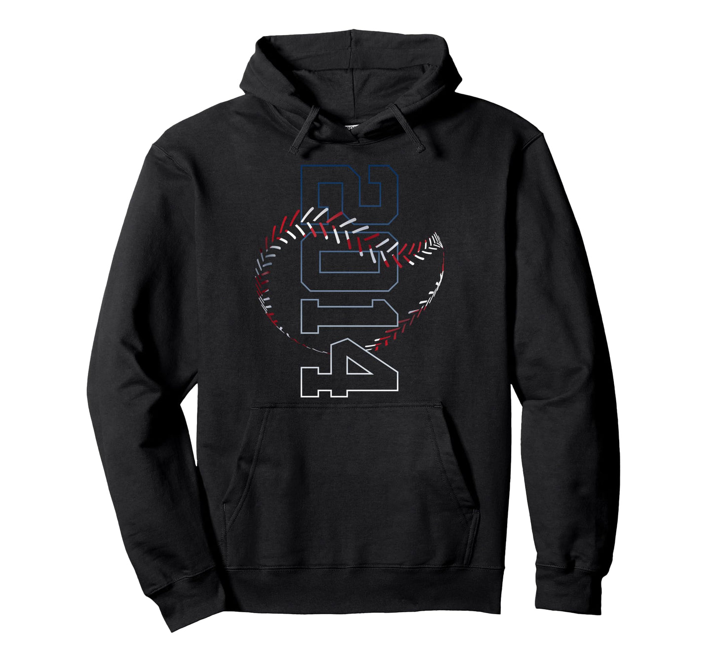 12 Years 2014 Baseball 12Th Birthday Hoodie - Custom Art Print Unisex - T-Shirt, Sweatshirt, Hoodie