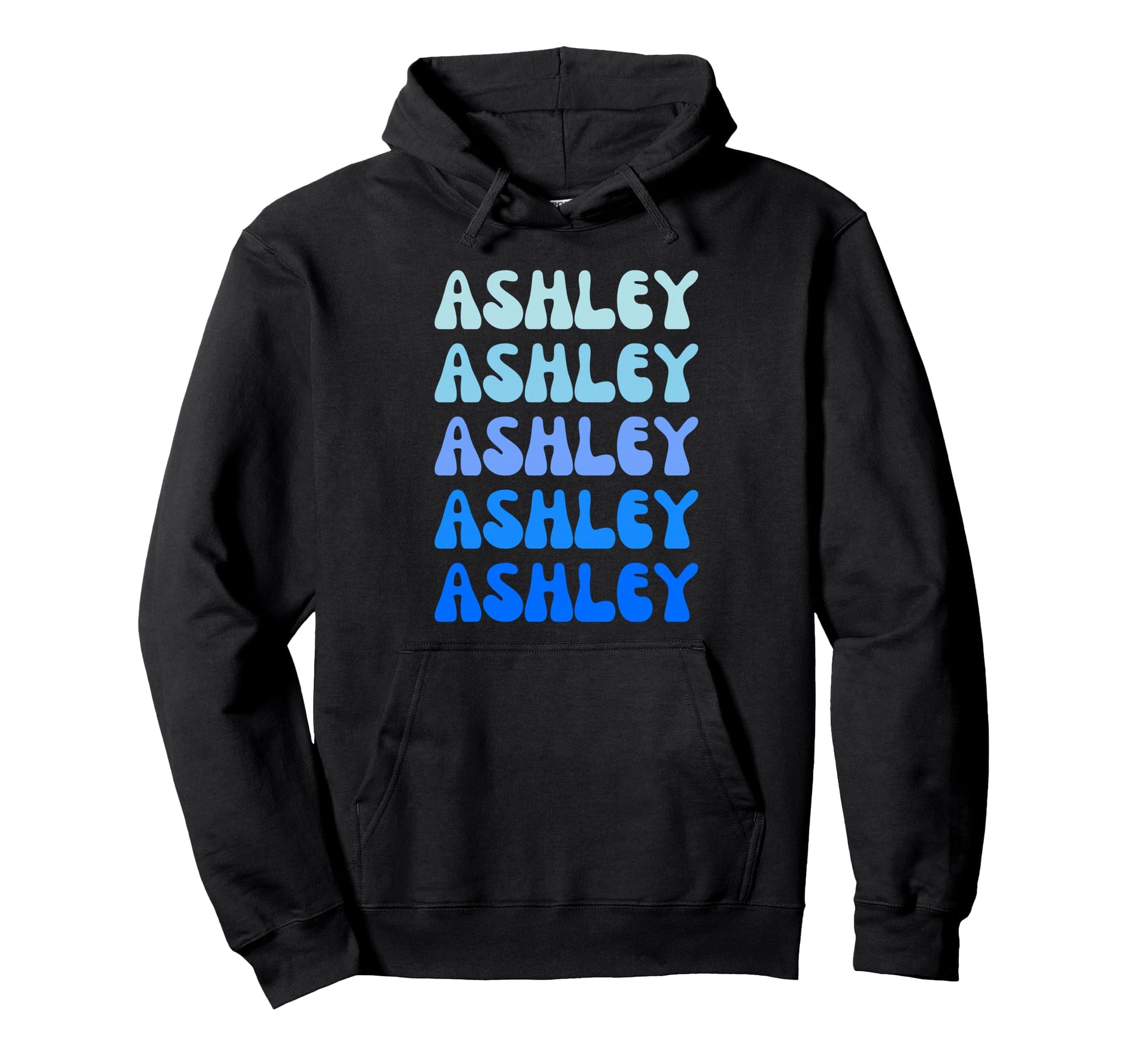 Ashley Name Stack Hoodie - Graphic Print Men Women - T-Shirt, Sweatshirt, Hoodie