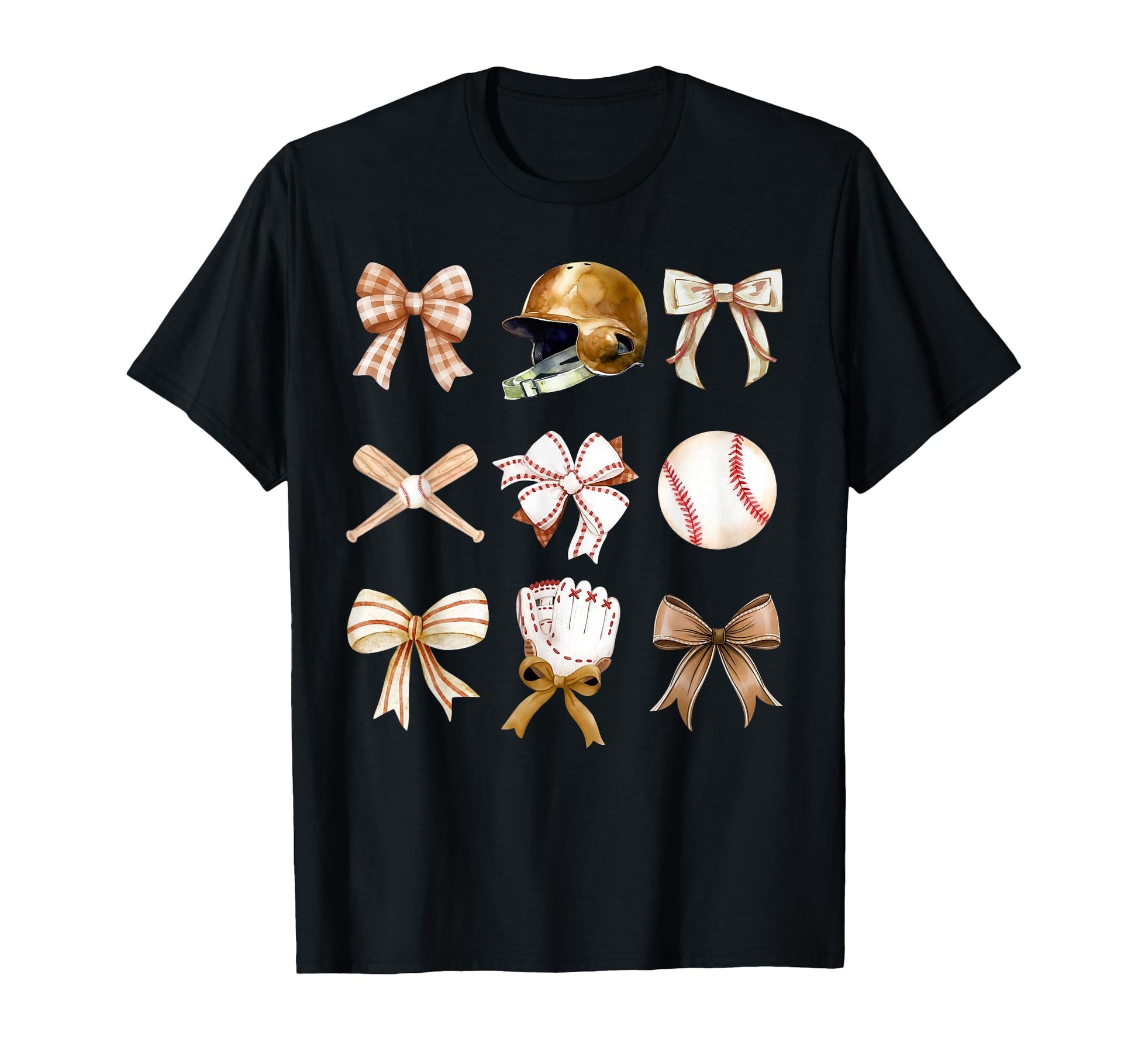 Baseball Mom Coquette Mothers Day T-Shirt - Novelty Apparel Men Women - T-Shirt, Sweatshirt, Hoodie