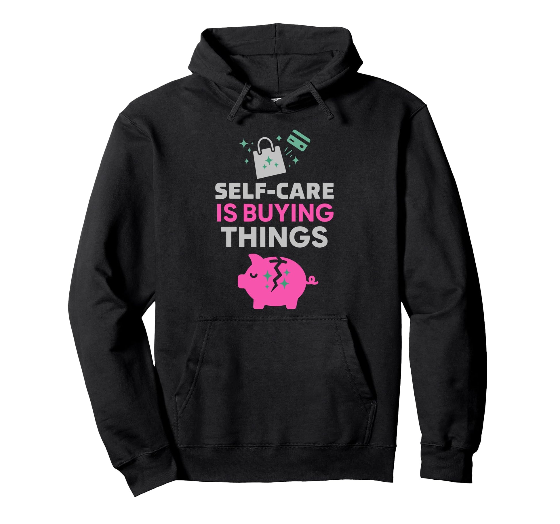 Hot Anxiety Glam Therapy Overthinking Hoodie - Unique Graphic Men Women - T-Shirt, Sweatshirt, Hoodie