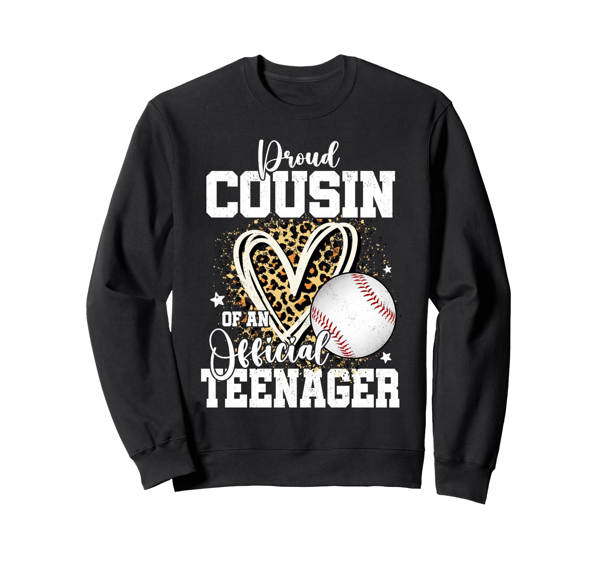 Proud Cousin Teenager 13Th Sweatshirt - Aesthetic Graphic for Adults - T-Shirt, Sweatshirt, Hoodie