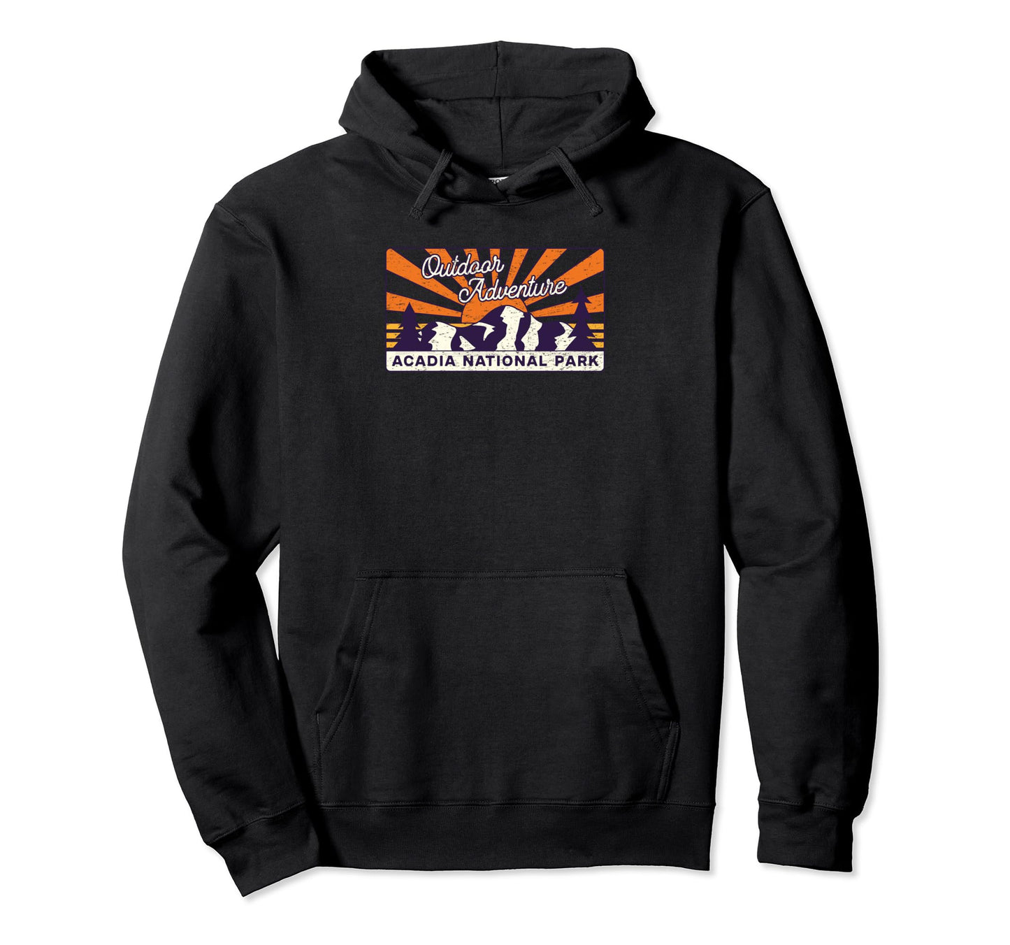 Acadia National Park Adventure Hoodie - Streetwear Style Men Women - T-Shirt, Sweatshirt, Hoodie