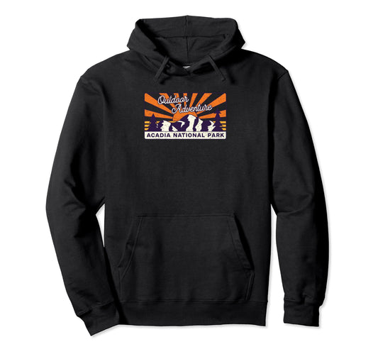 Acadia National Park Adventure Hoodie - Streetwear Style Men Women - T-Shirt, Sweatshirt, Hoodie