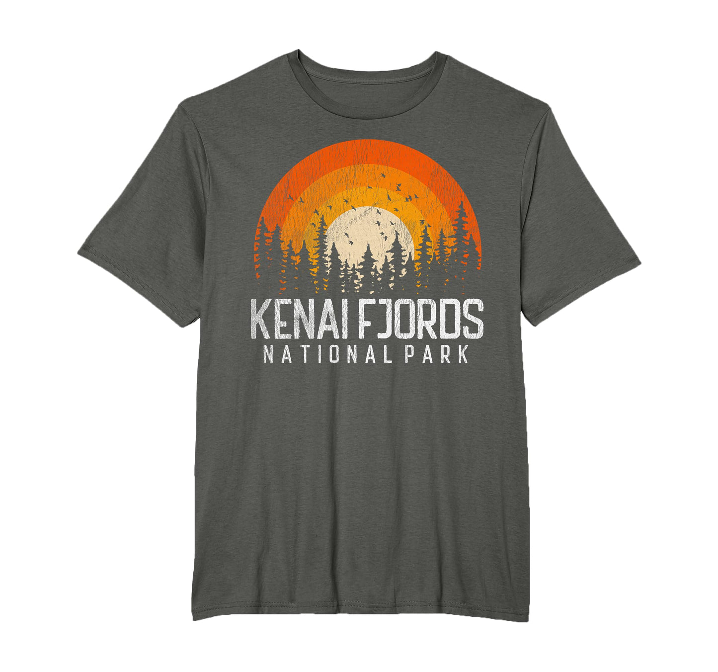 Kenai Fjords Us National Park Alaska T-Shirt - Custom Art Print Men Women - T-Shirt, Sweatshirt, Hoodie