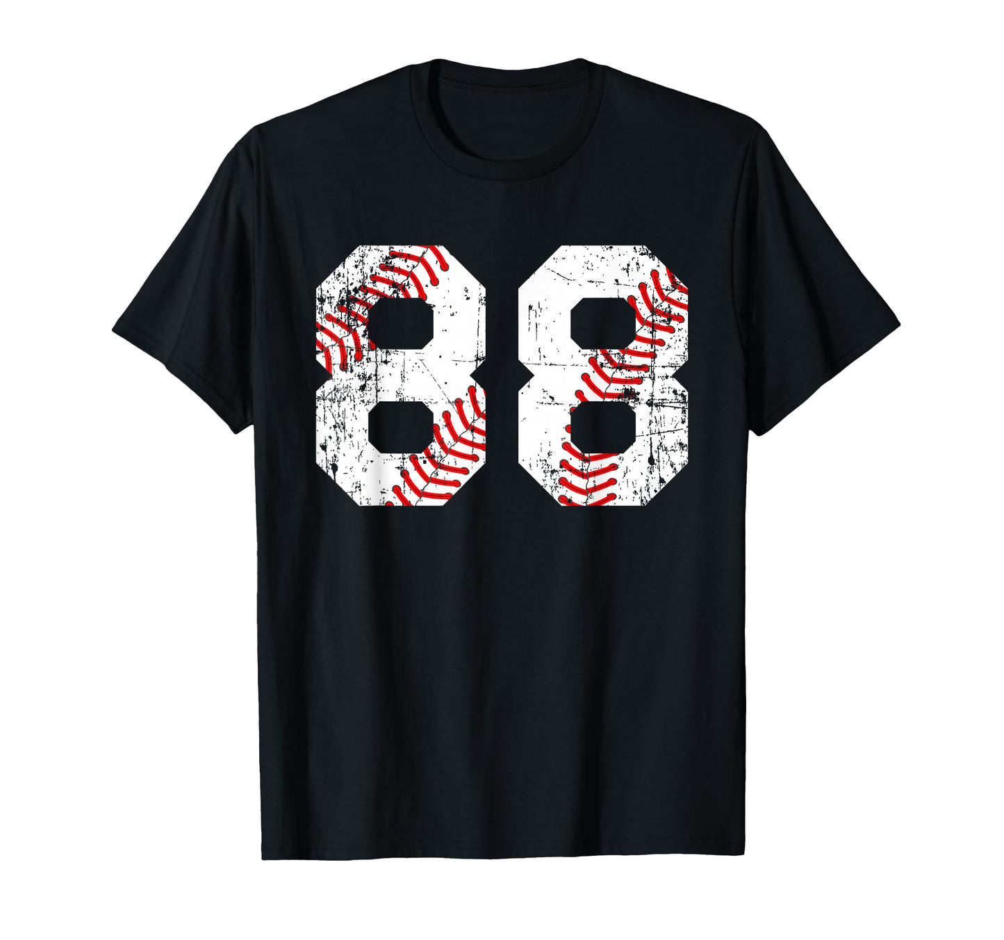Baseball 88 Jersey Number T-Shirt - Novelty Apparel Unisex - T-Shirt, Sweatshirt, Hoodie