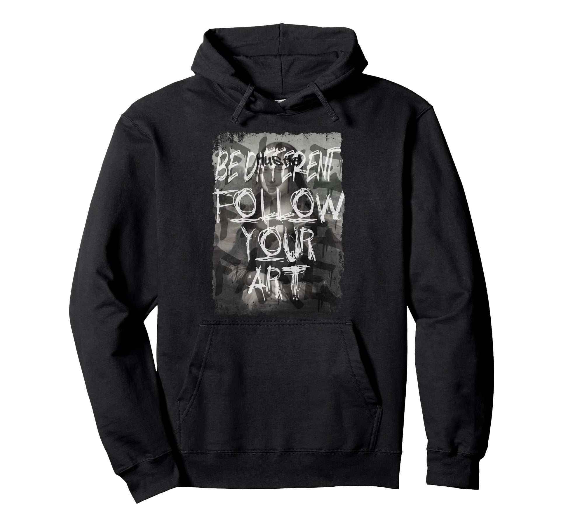 Mona Lisa Aesthetic Y2K Streetwear Hoodie - Custom Art Print Men Women - T-Shirt, Sweatshirt, Hoodie