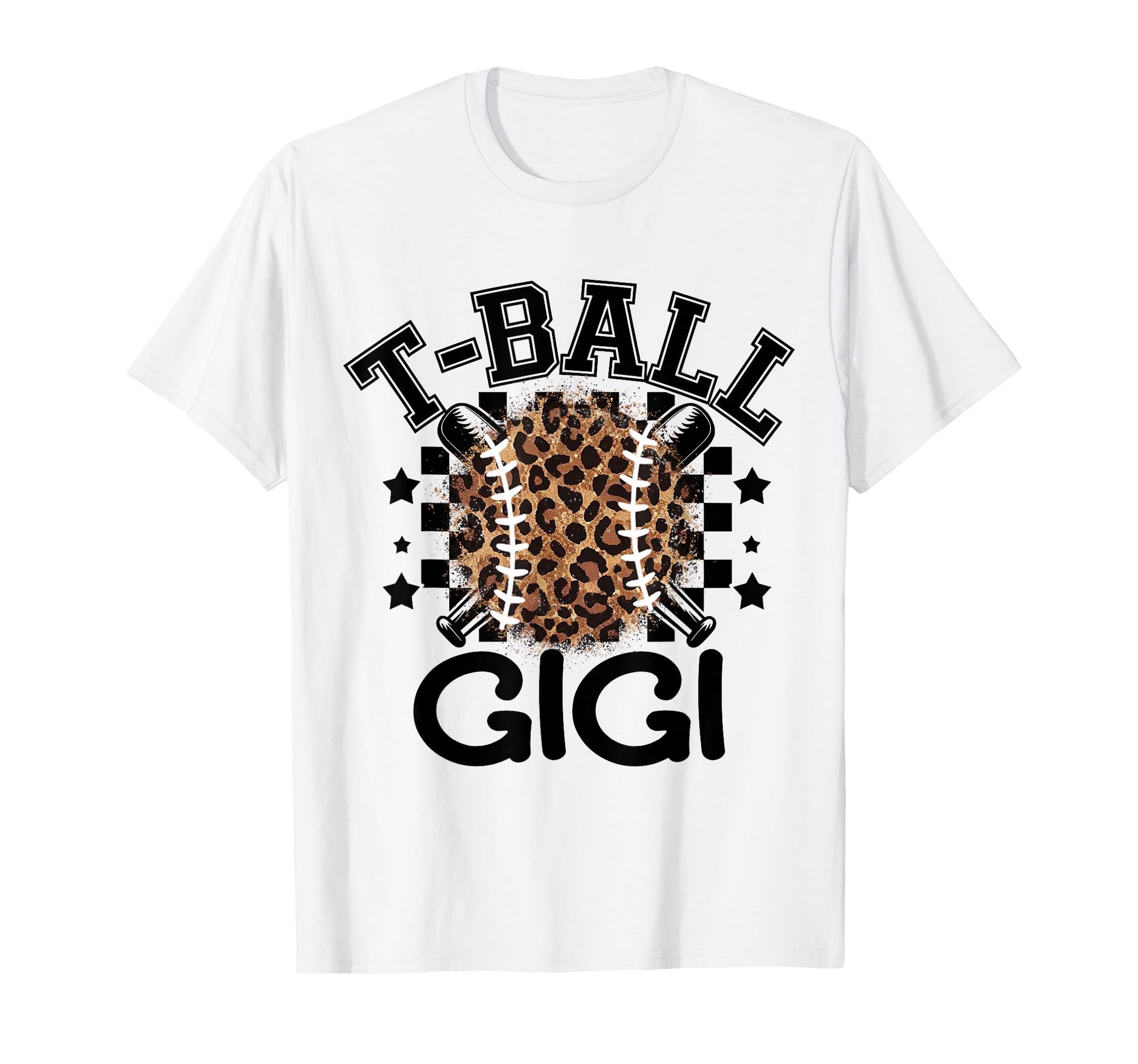 T Ball Teeball Gigi Leopard Cheetah T-Shirt - Graphic Print for Adults - T-Shirt, Sweatshirt, Hoodie
