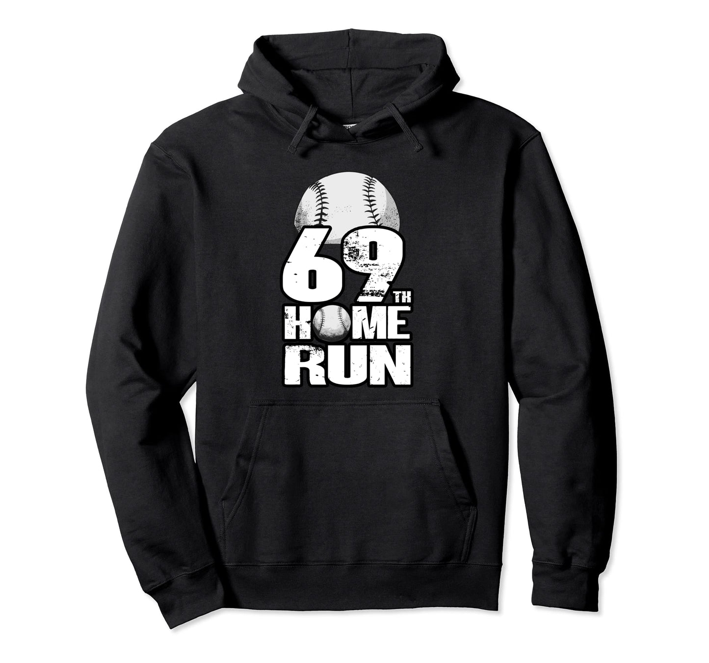 69 Years Old Baseball 69Th Hoodie - Casual Everyday Wear for Adults - T-Shirt, Sweatshirt, Hoodie