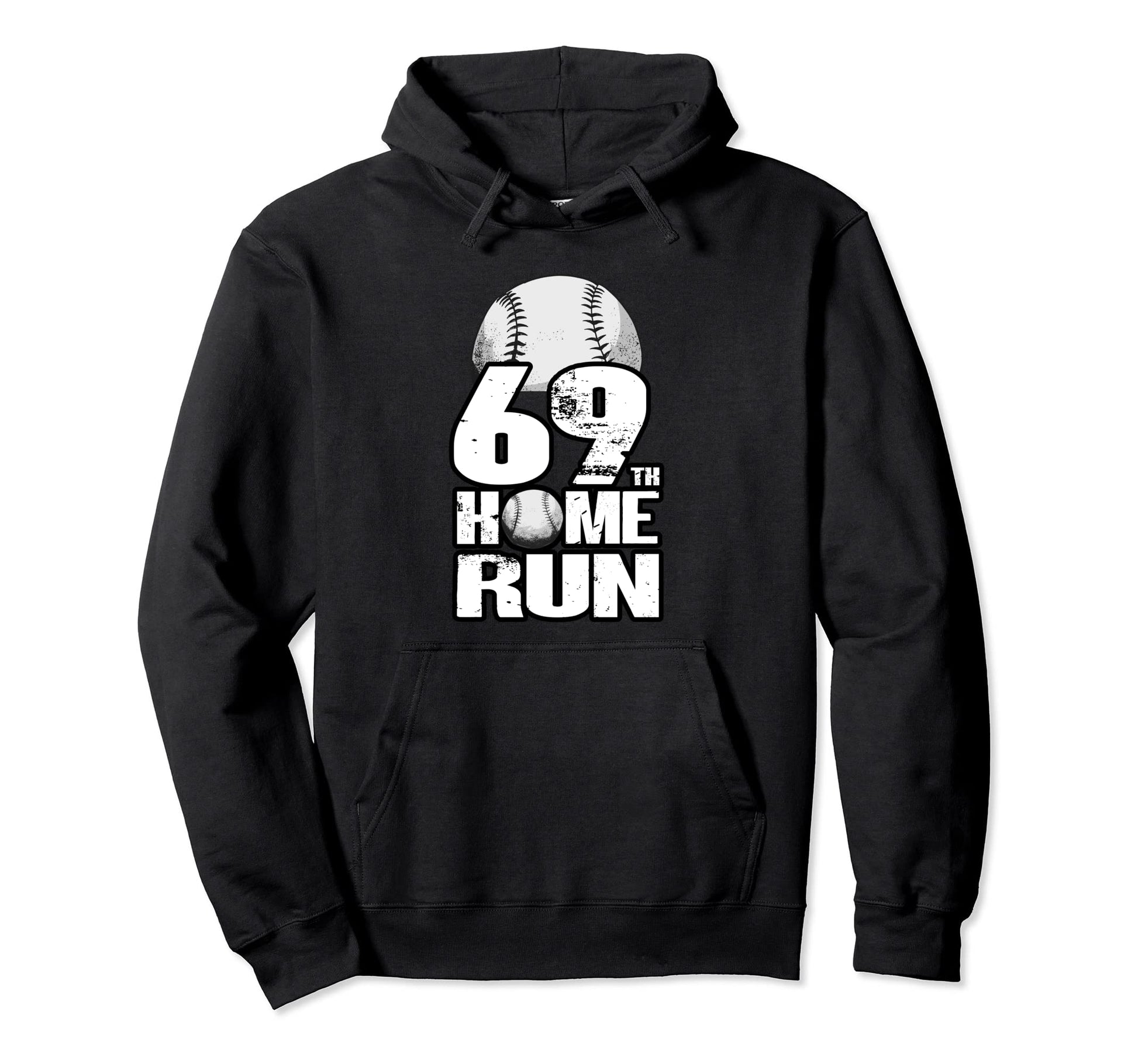 69 Years Old Baseball 69Th Hoodie - Casual Everyday Wear for Adults - T-Shirt, Sweatshirt, Hoodie